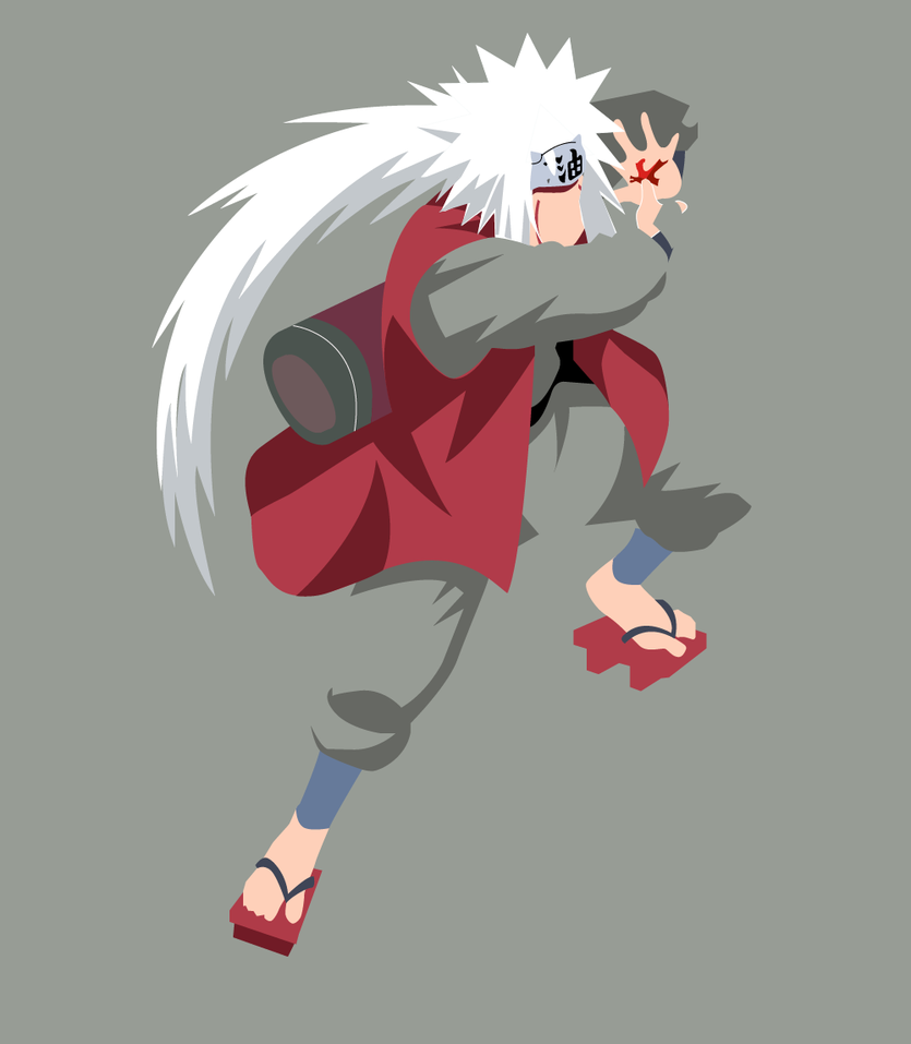 Jiraiya Minimalist Wallpapers