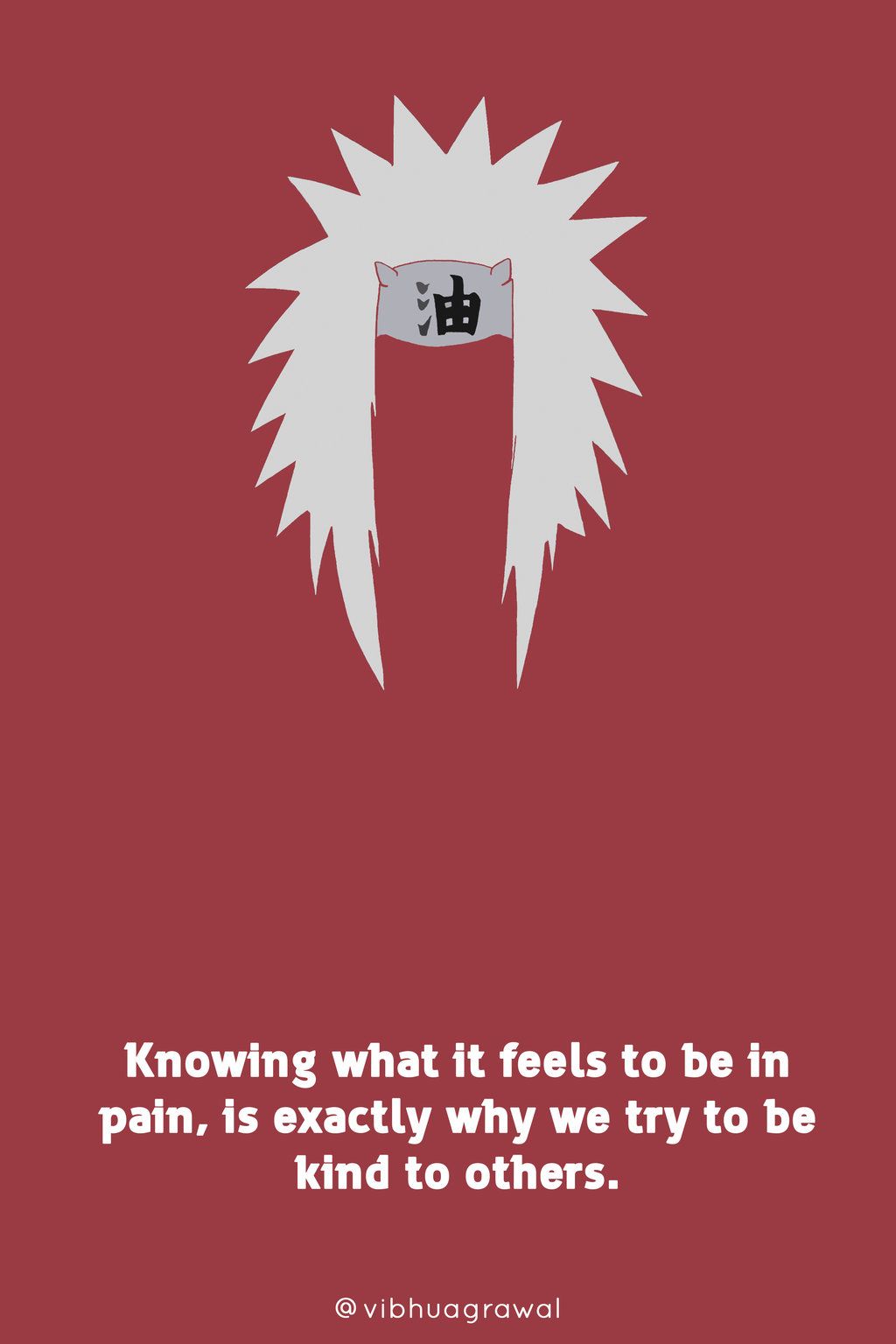 Jiraiya Minimalist Wallpapers