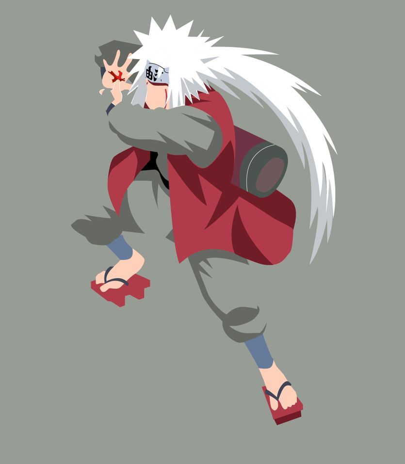 Jiraiya Minimalist Wallpapers