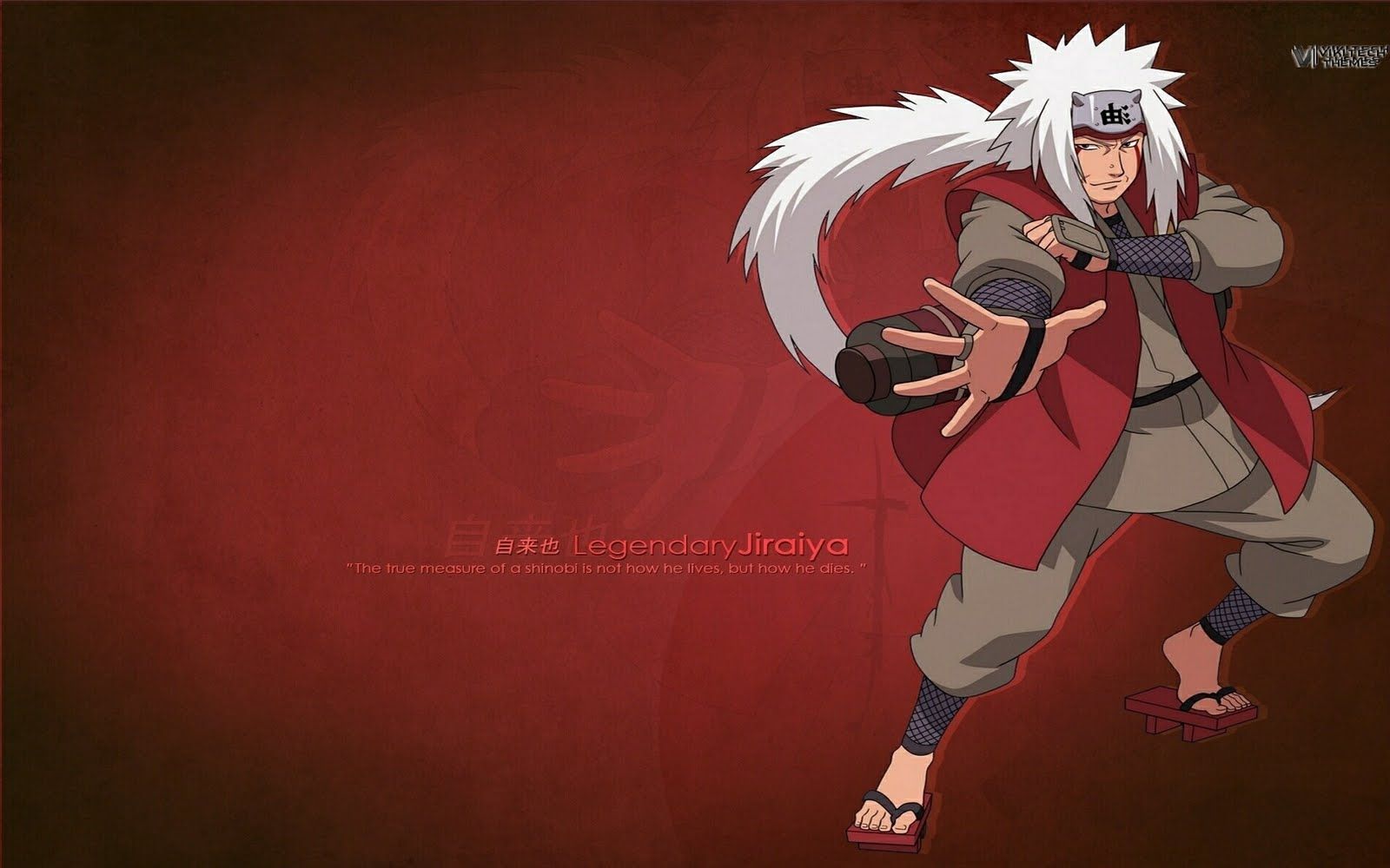 Jiraiya Minimalist Wallpapers