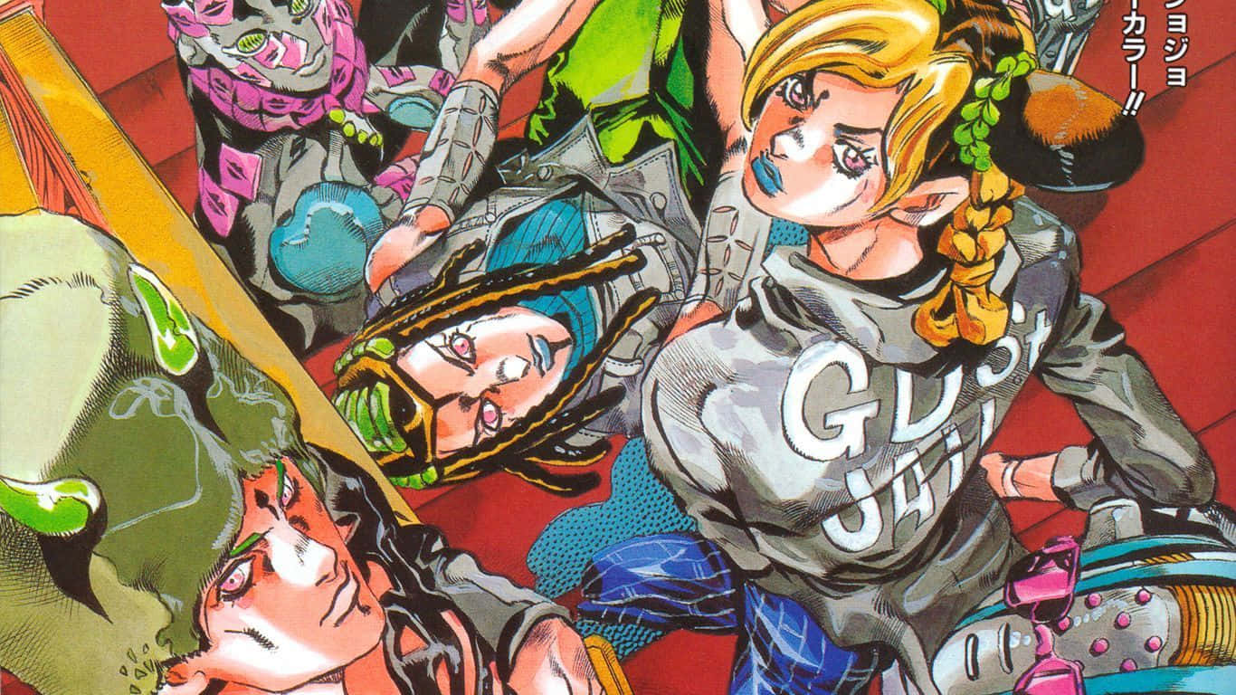 Jjba Manga Panels Wallpapers