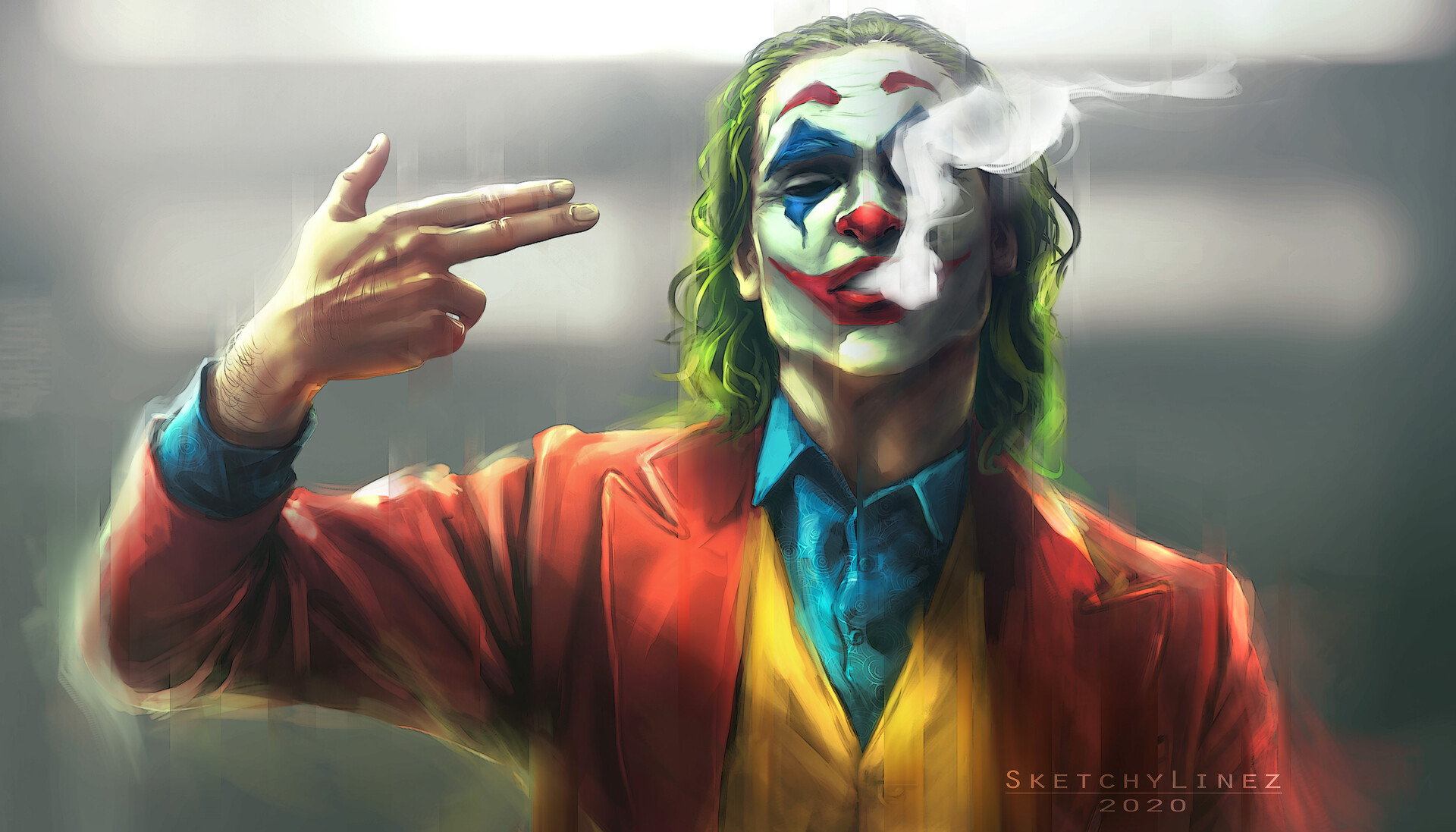 Joaquin Phoenix Joker Artistic Wallpapers