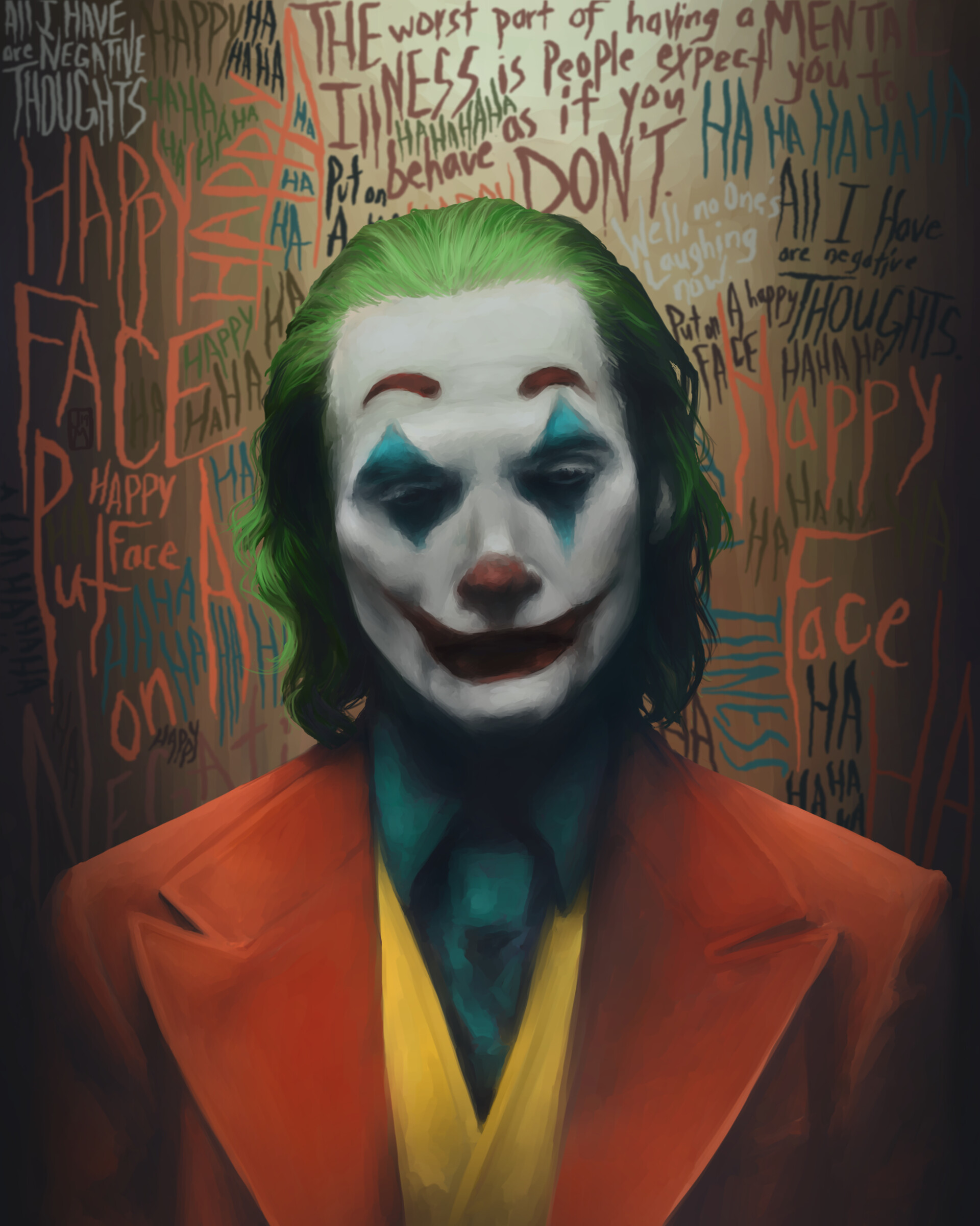 Joaquin Phoenix Joker Artistic Wallpapers