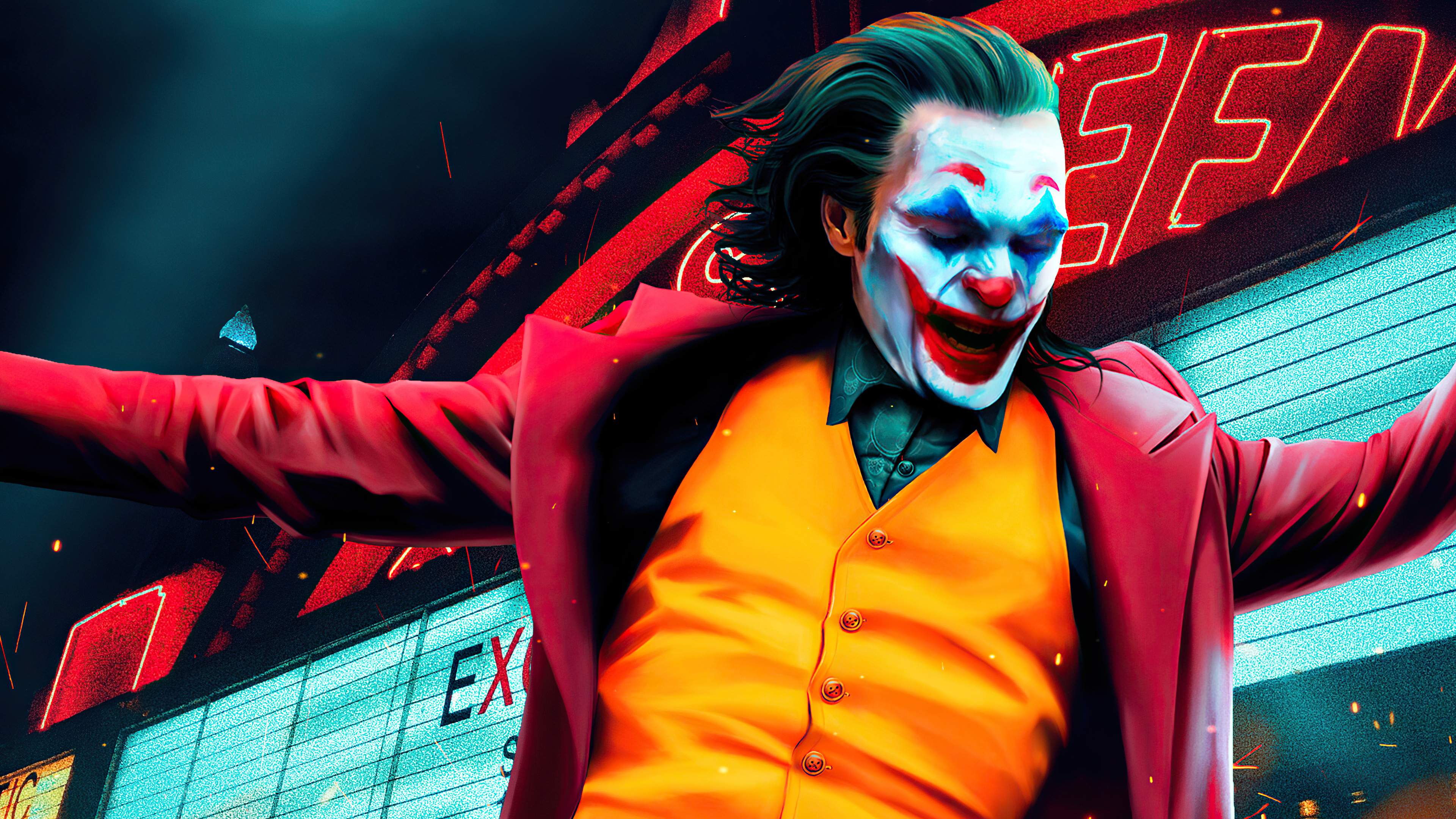 Joaquin Phoenix Joker Artistic Wallpapers