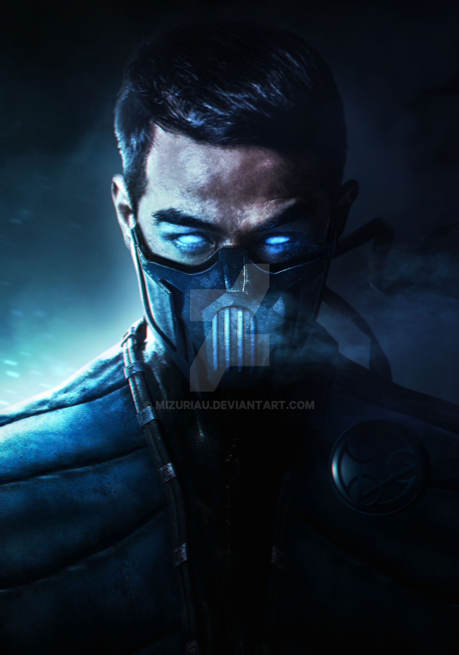 Joe Taslim As Sub Zero Mortal Kombat Movieart Wallpapers