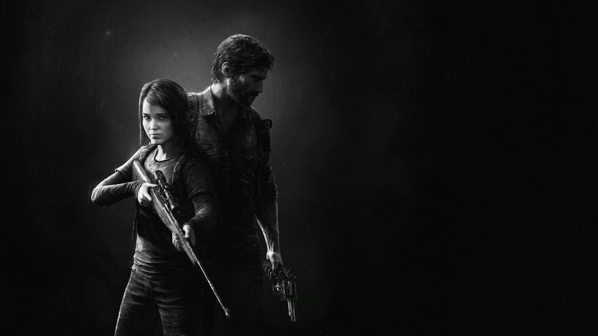 Joel And Ellie The Last Of Us Minimal Wallpapers