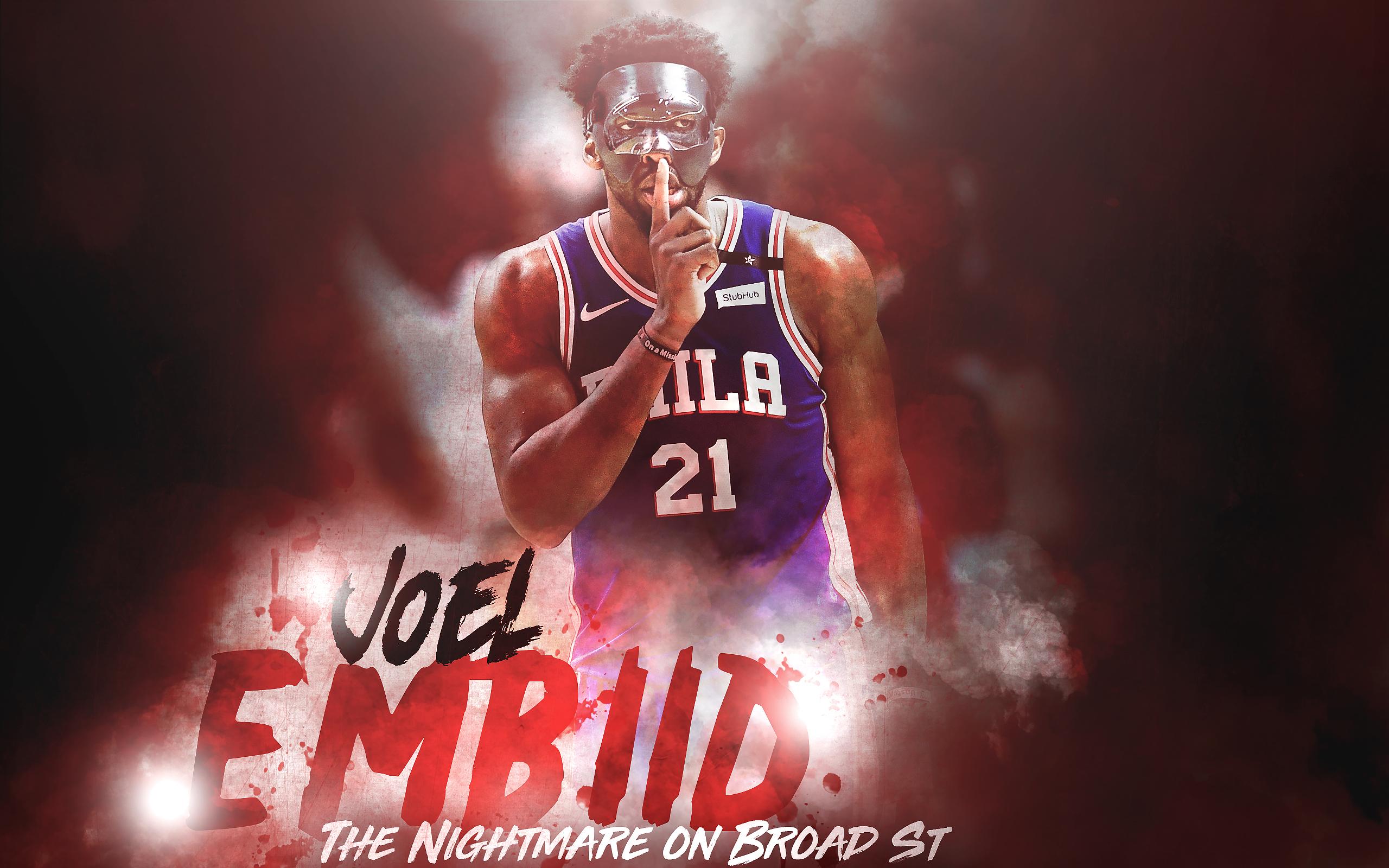 Joel Embiid 4K Art Wallpapers