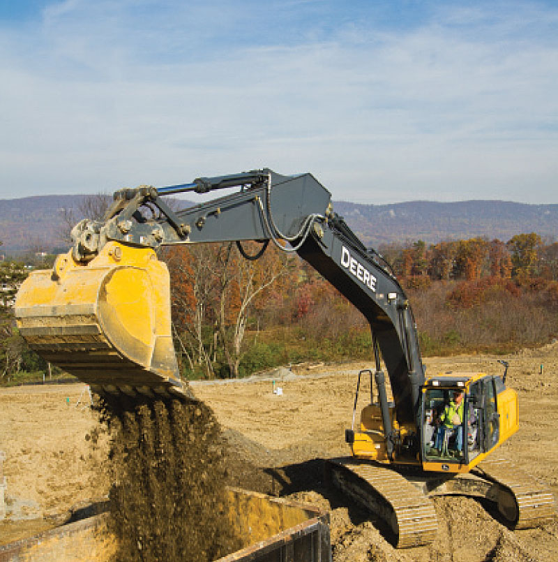 John Deere 350G Excavator Wallpapers