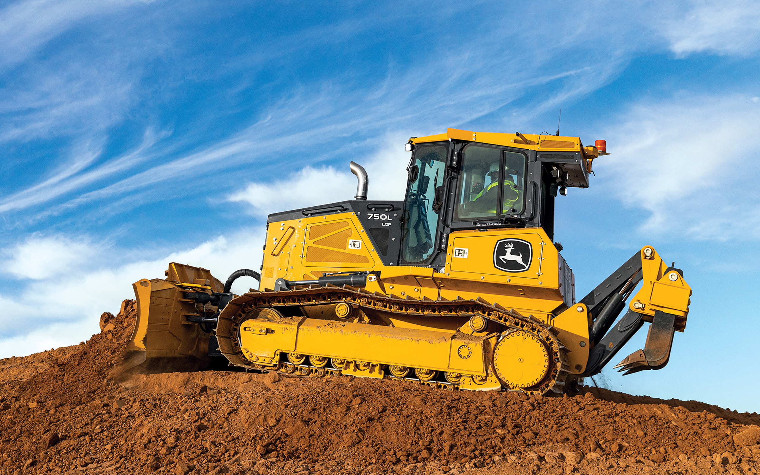 John Deere 605K Crawler Loader Wallpapers