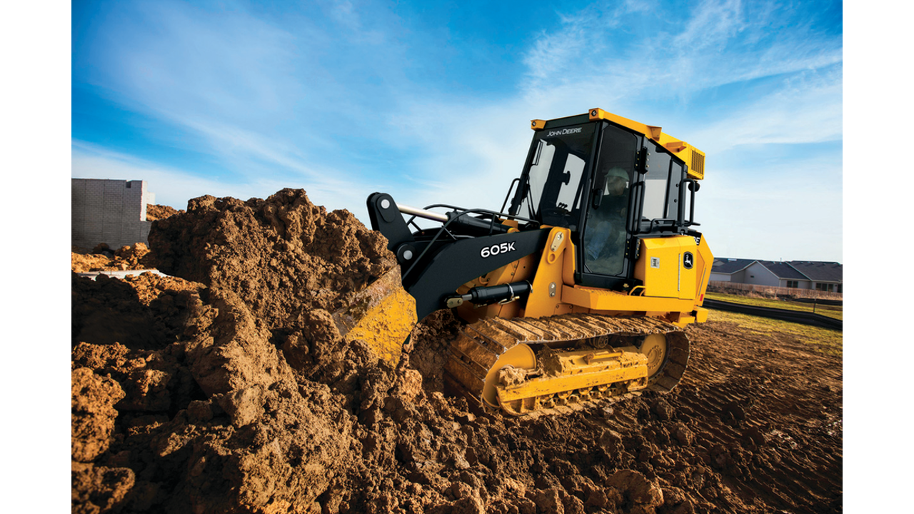 John Deere 605K Crawler Loader Wallpapers