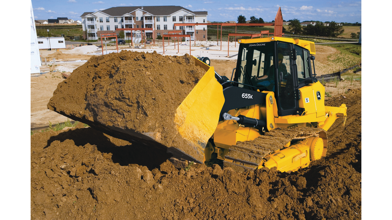 John Deere 605K Crawler Loader Wallpapers