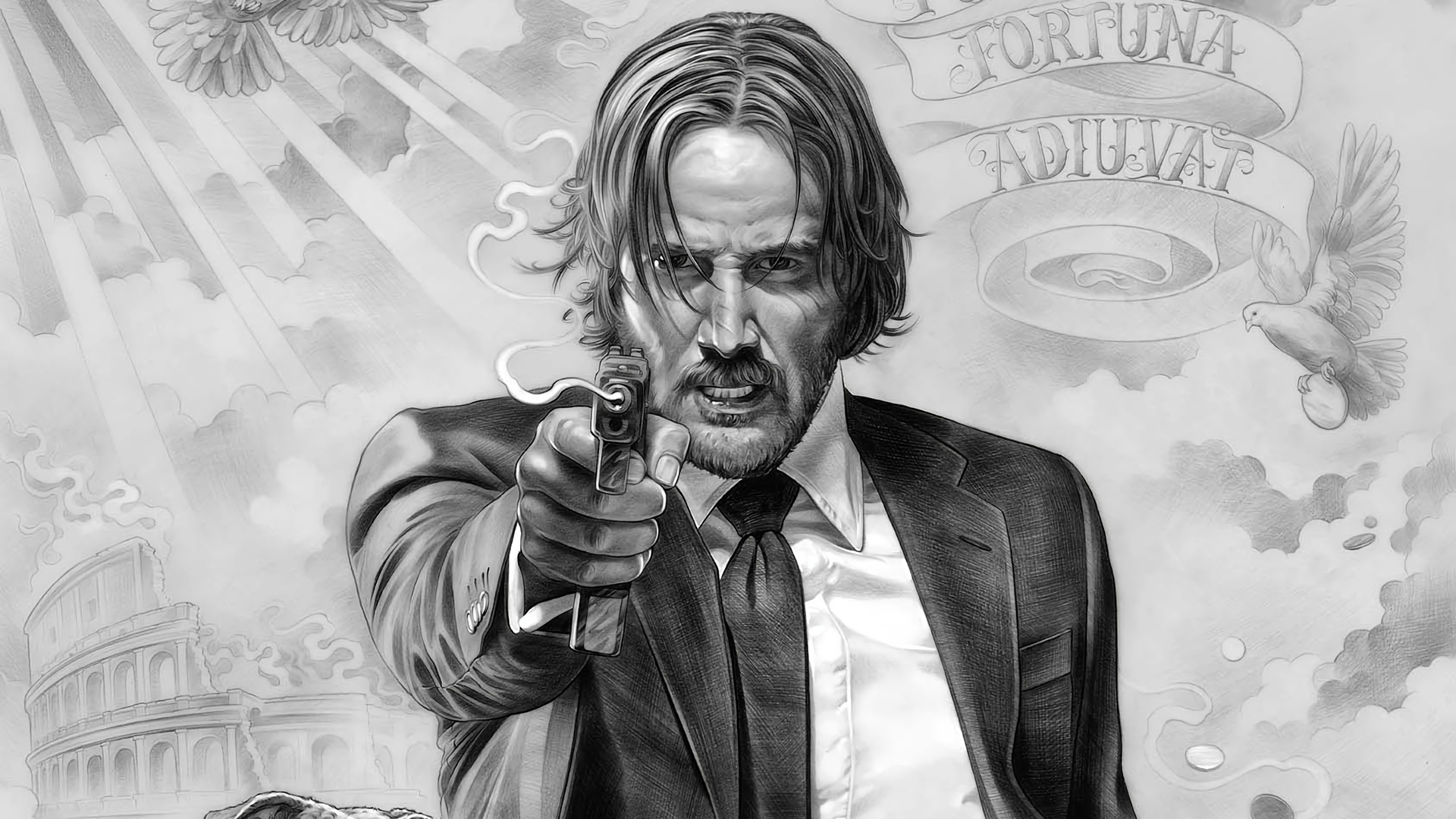 John Wick 3 2019 Art Wallpapers