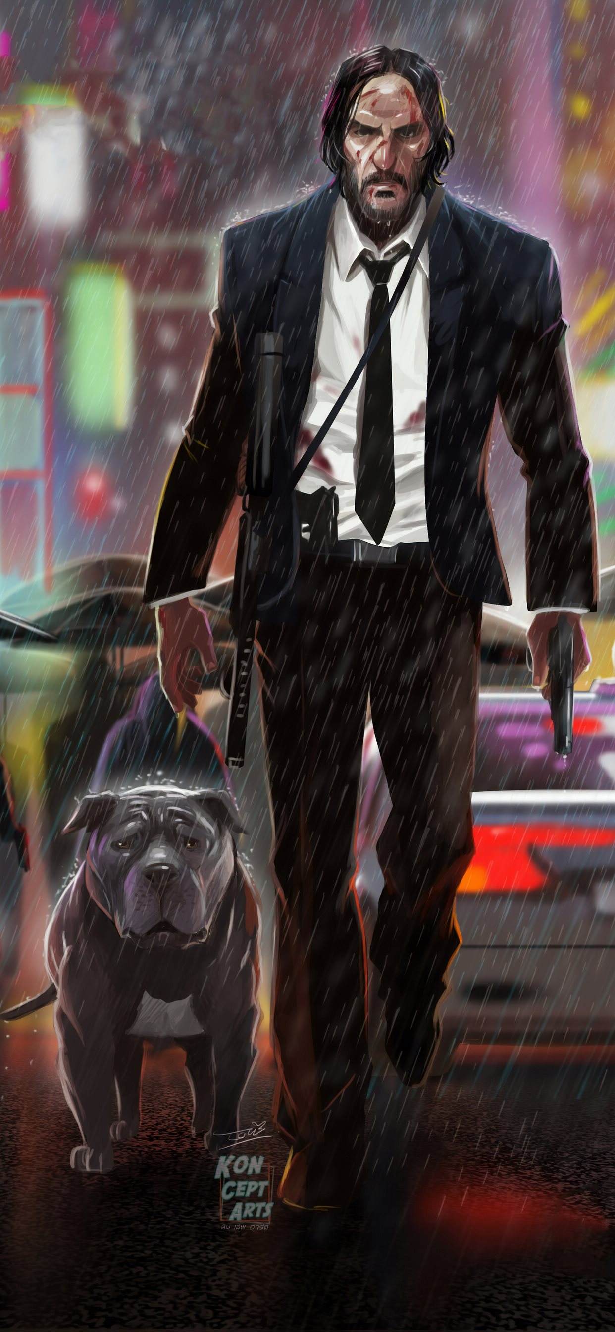 John Wick 3 2019 Art Wallpapers