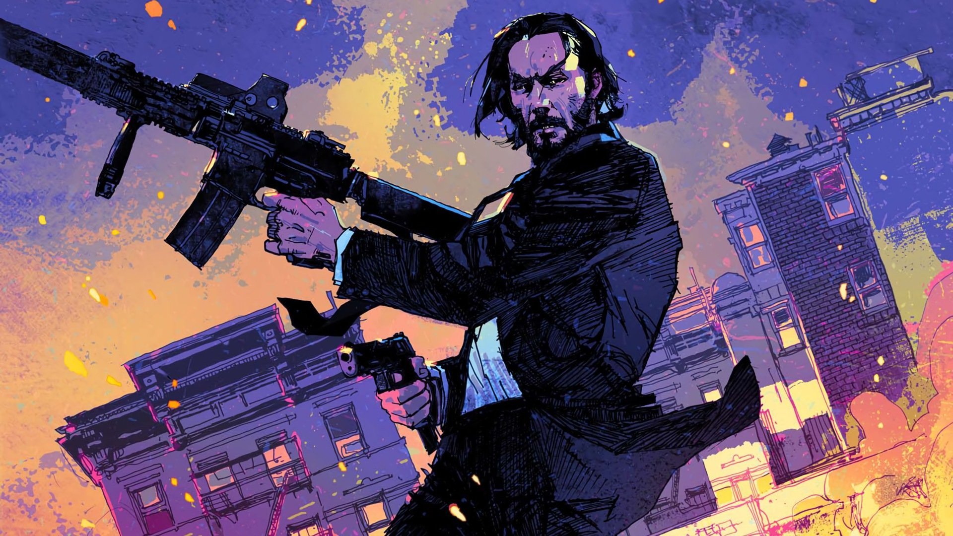 John Wick 3 2019 Art Wallpapers