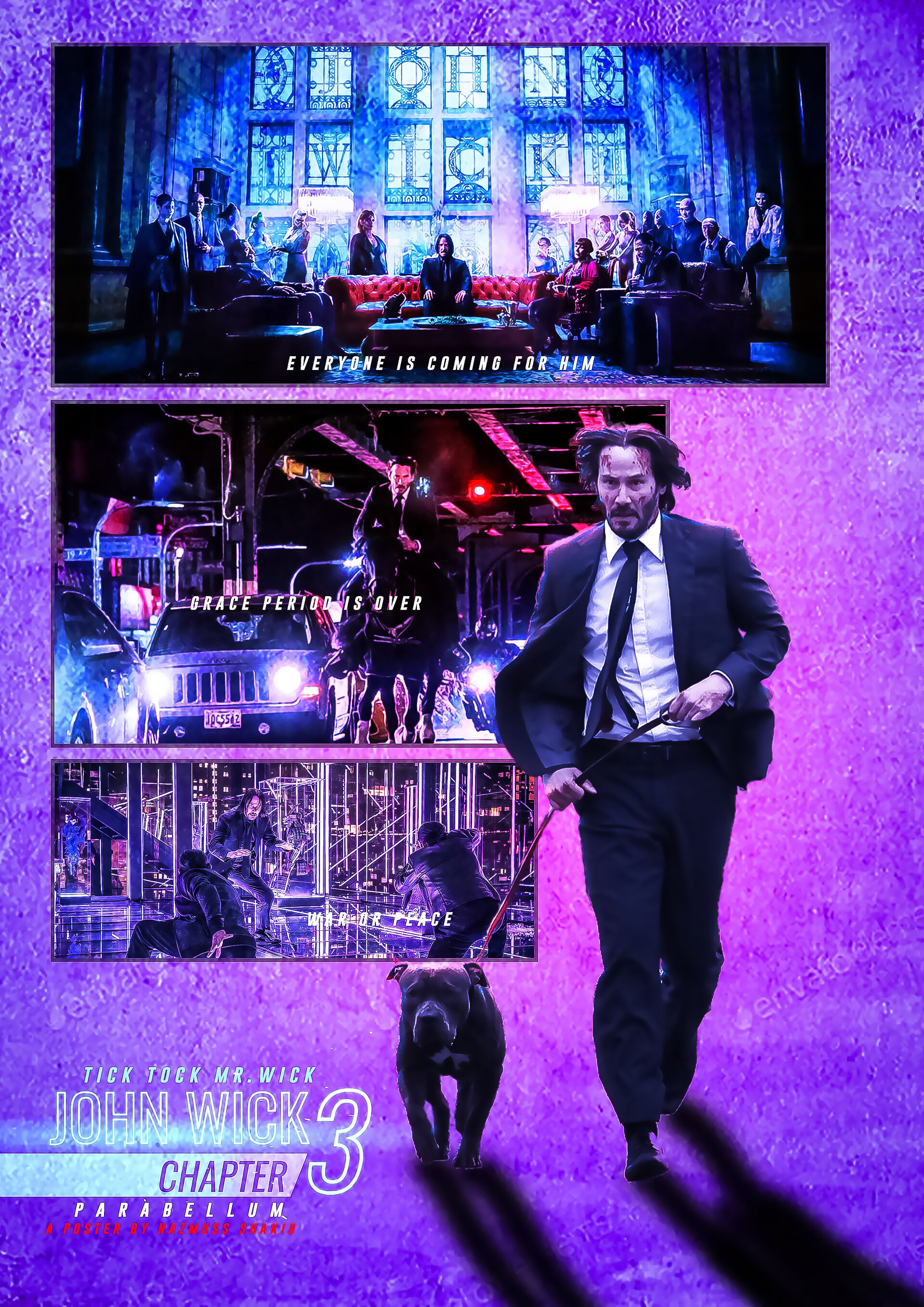 John Wick 3 Parabellum Poster Wallpapers