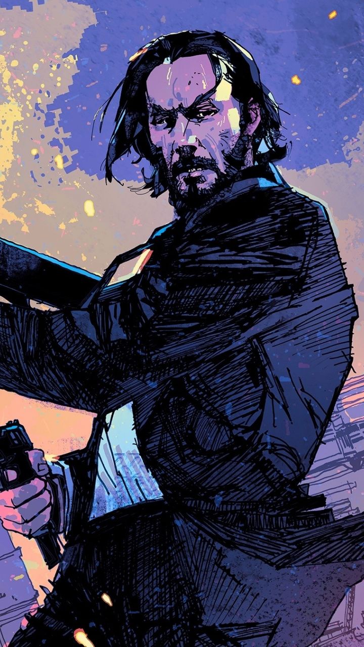 John Wick Art Wallpapers