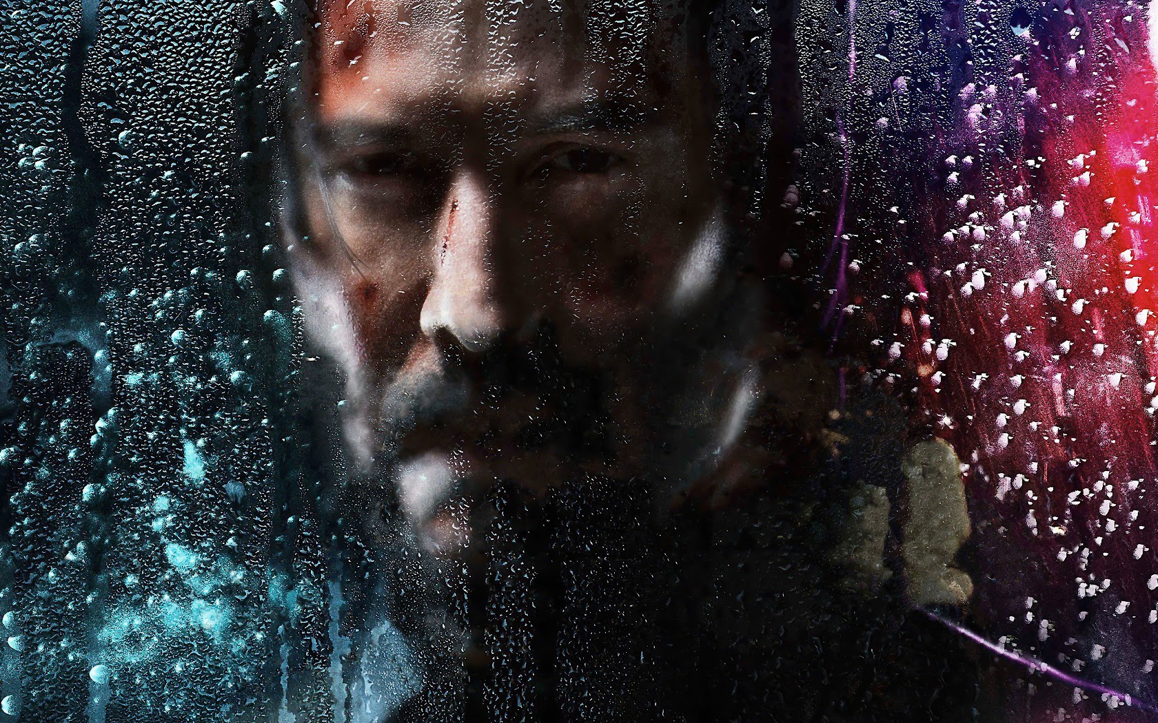 John Wick As Keanu Reeves And Dog Wallpapers