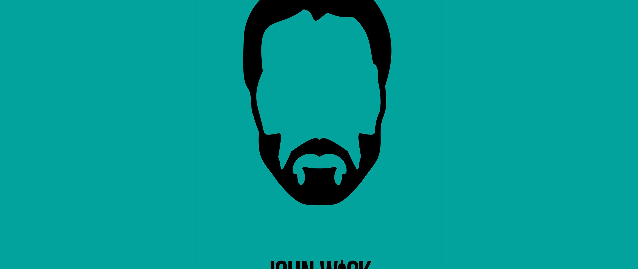 John Wick Baba Yaga Minimal Amoled Wallpapers