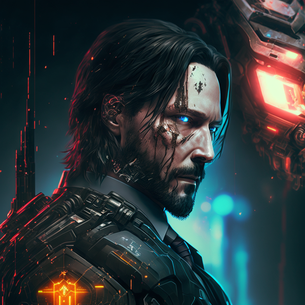 John Wick Cyberpunk Wallpapers