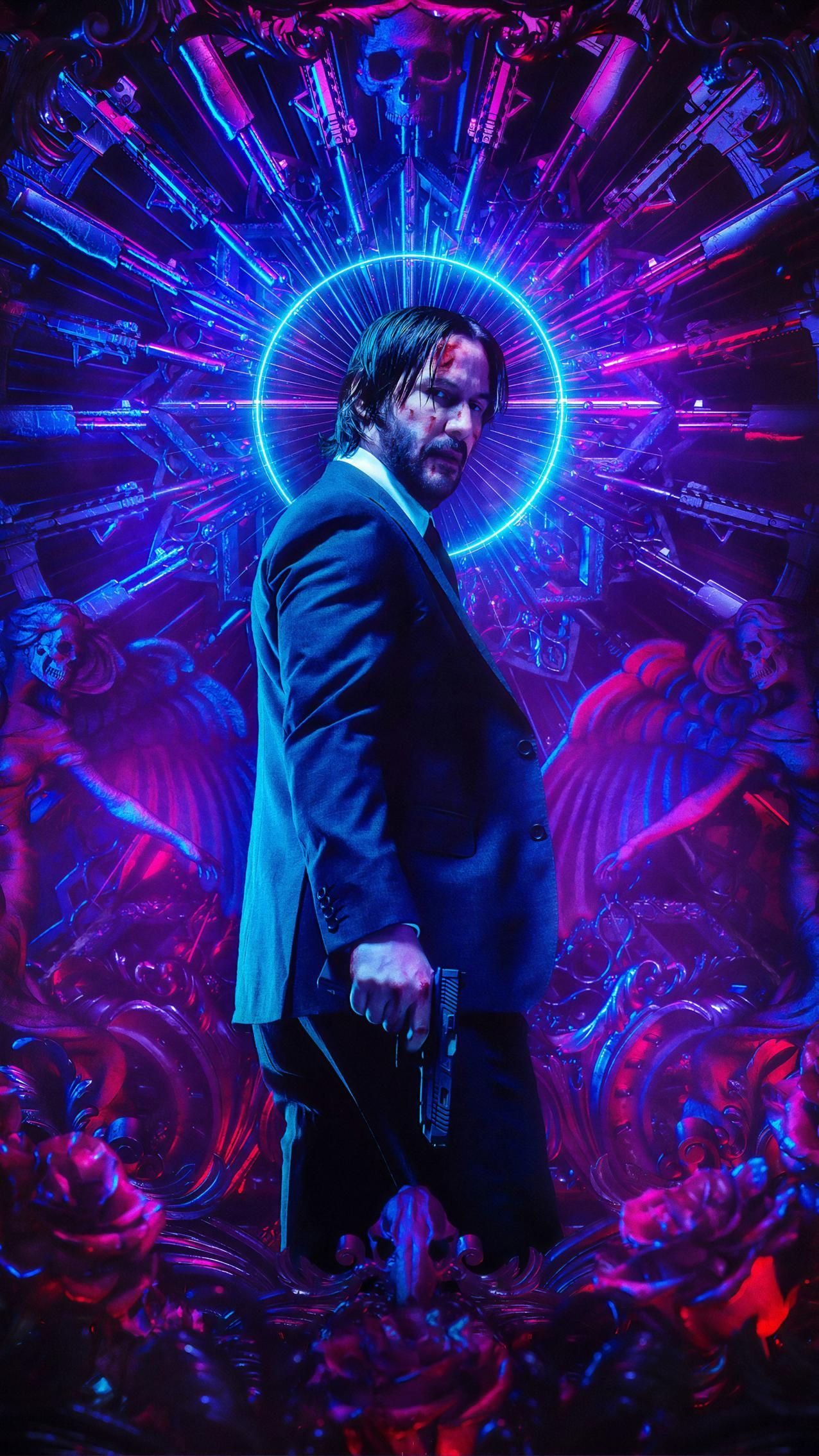 John Wick Cyberpunk Wallpapers