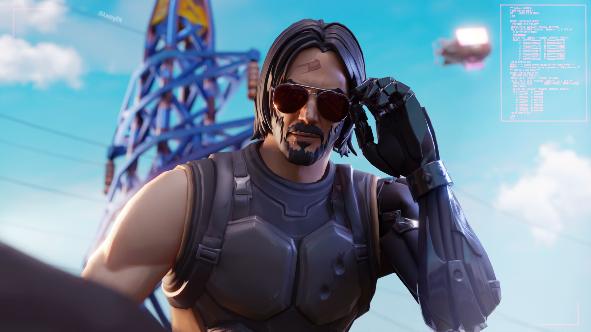 John Wick Cyberpunk Wallpapers