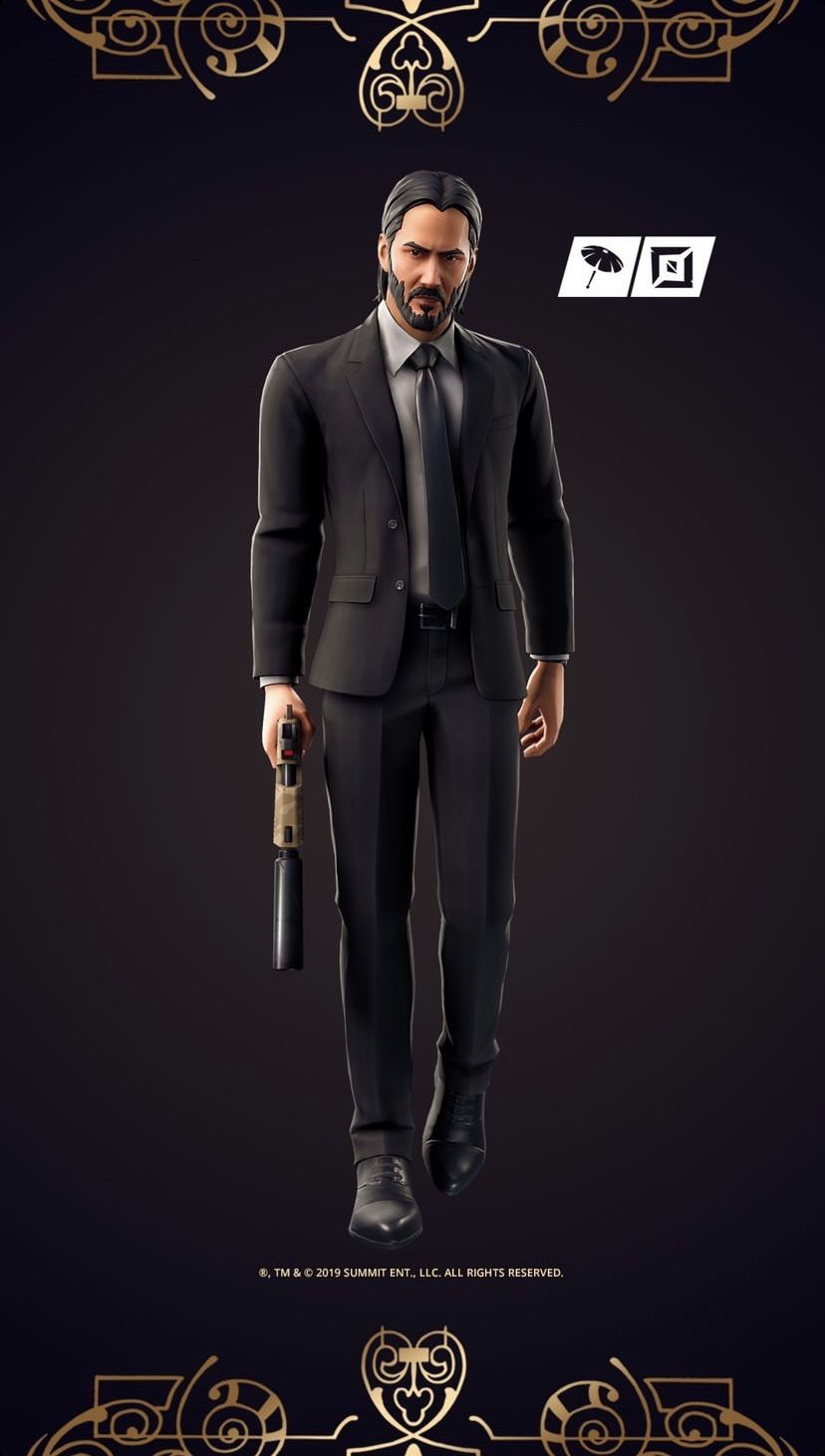 John Wick Skin Fortnite Wallpapers