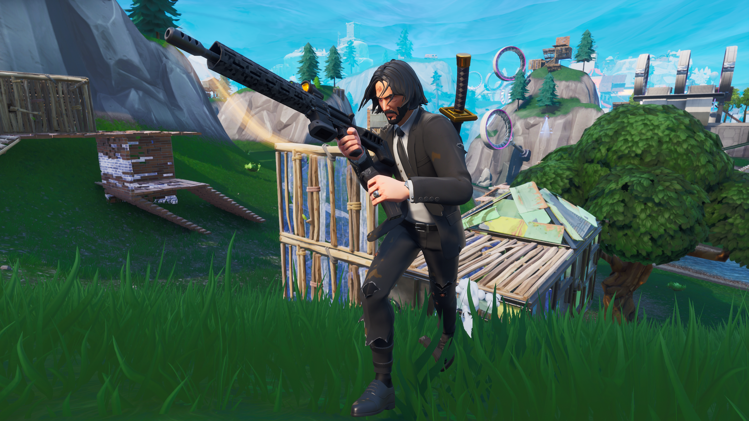 John Wick Skin Fortnite Wallpapers