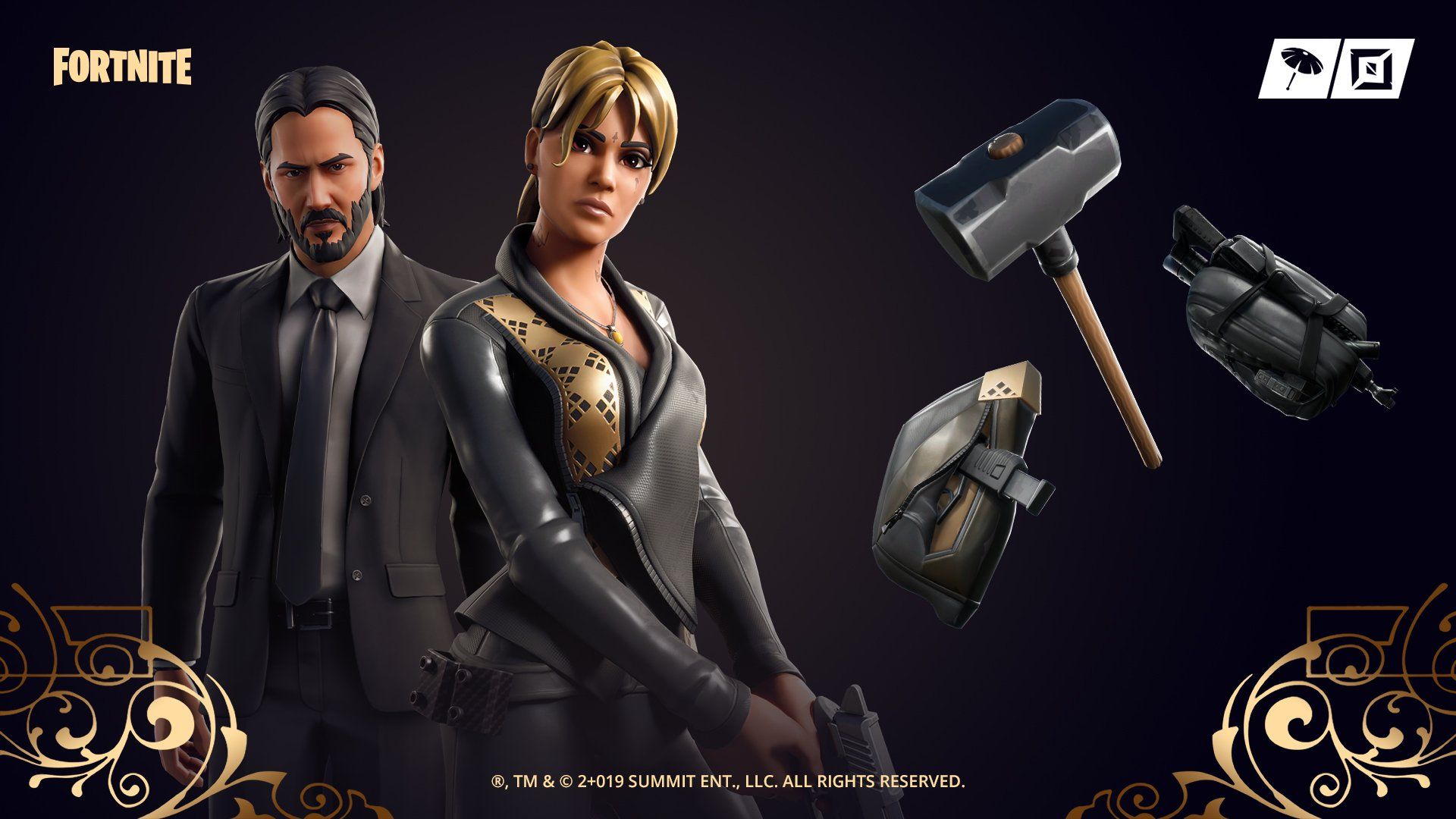 John Wick Skin Fortnite Wallpapers