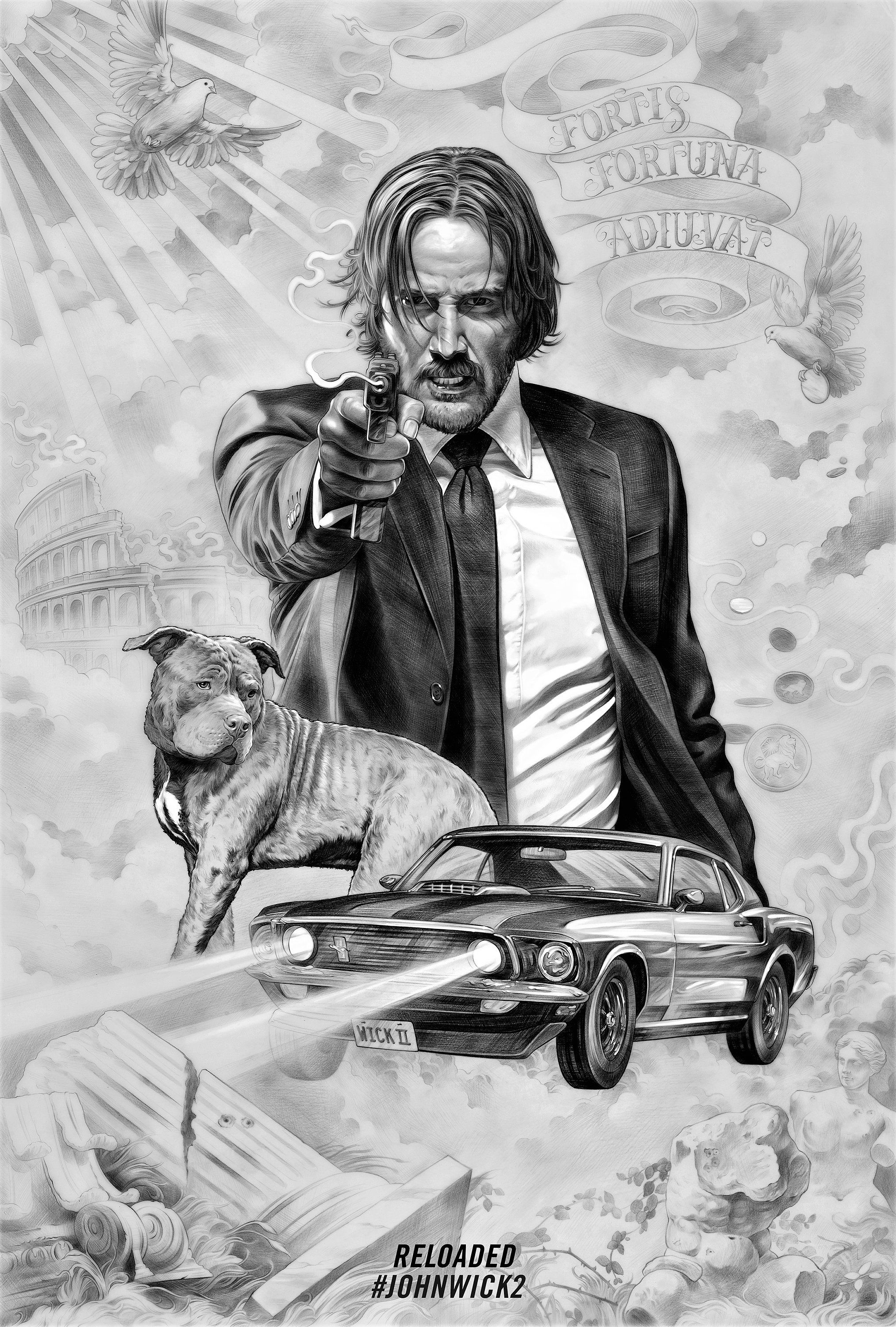 John Wick Tattoo Wallpapers