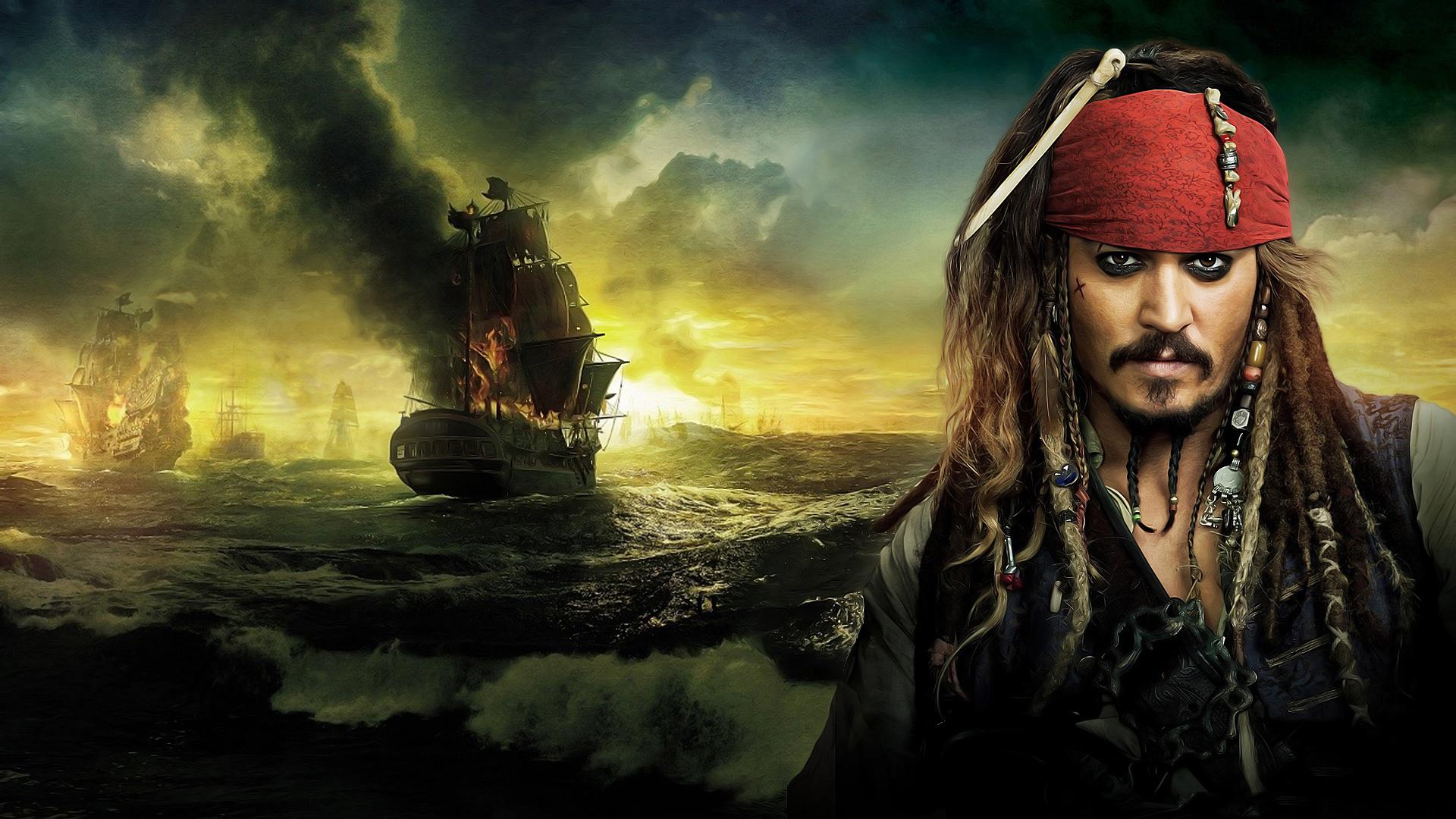 Johnny Depp As Jack Sparrow In Pirates Of The Caribbean Dead Men Tell No Tales Wallpapers