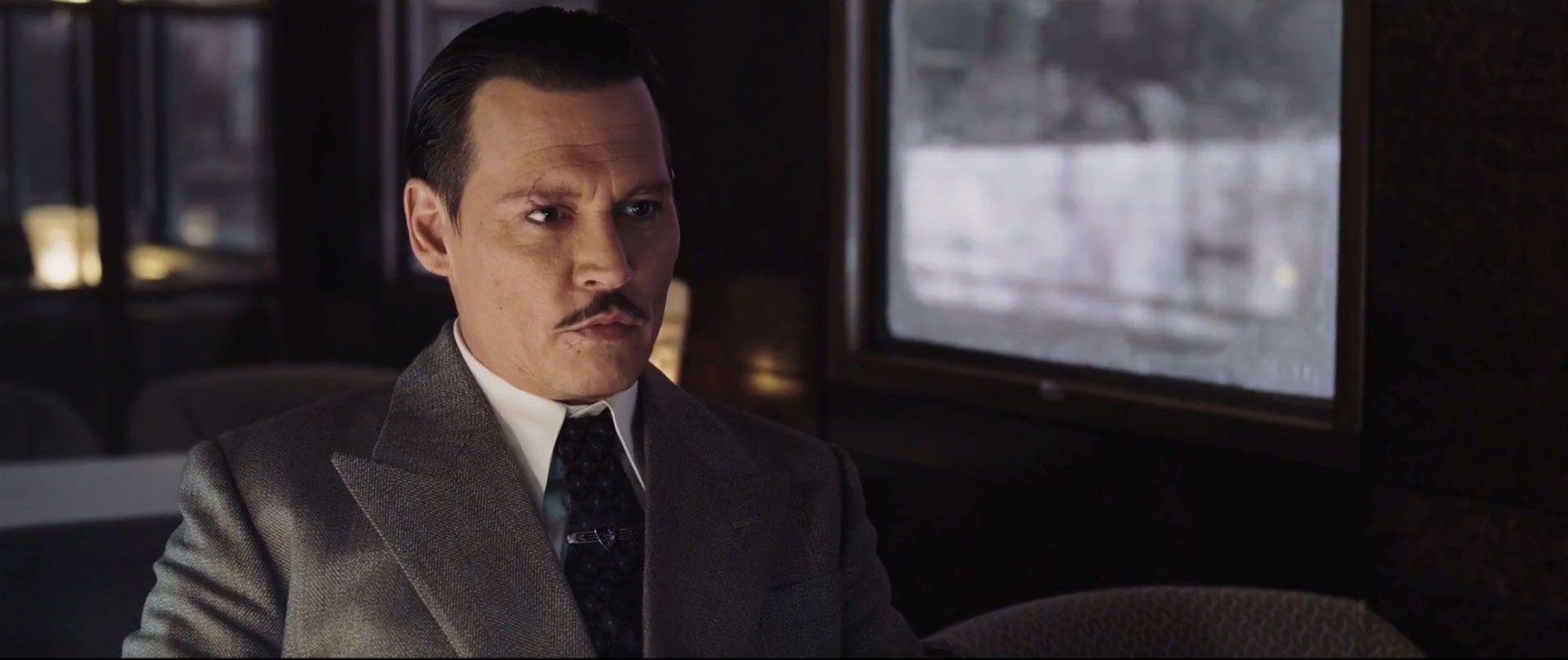 Johnny Depp From Murder On The Orient Express Wallpapers