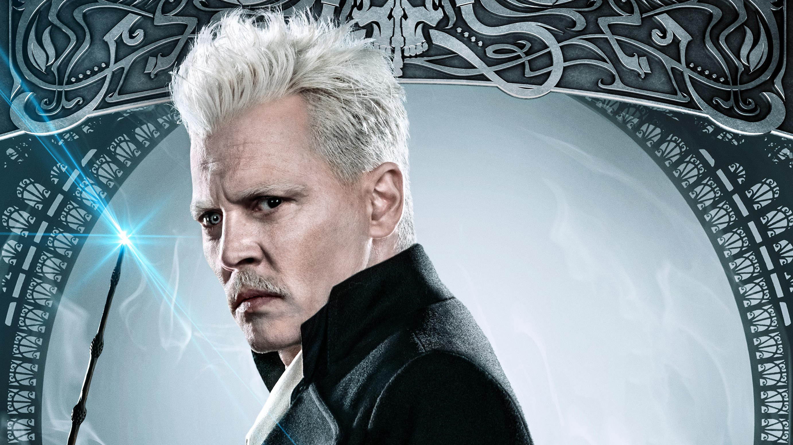 Johnny Depp In Fantastic Beasts The Crimes Of Grindelwald Wallpapers