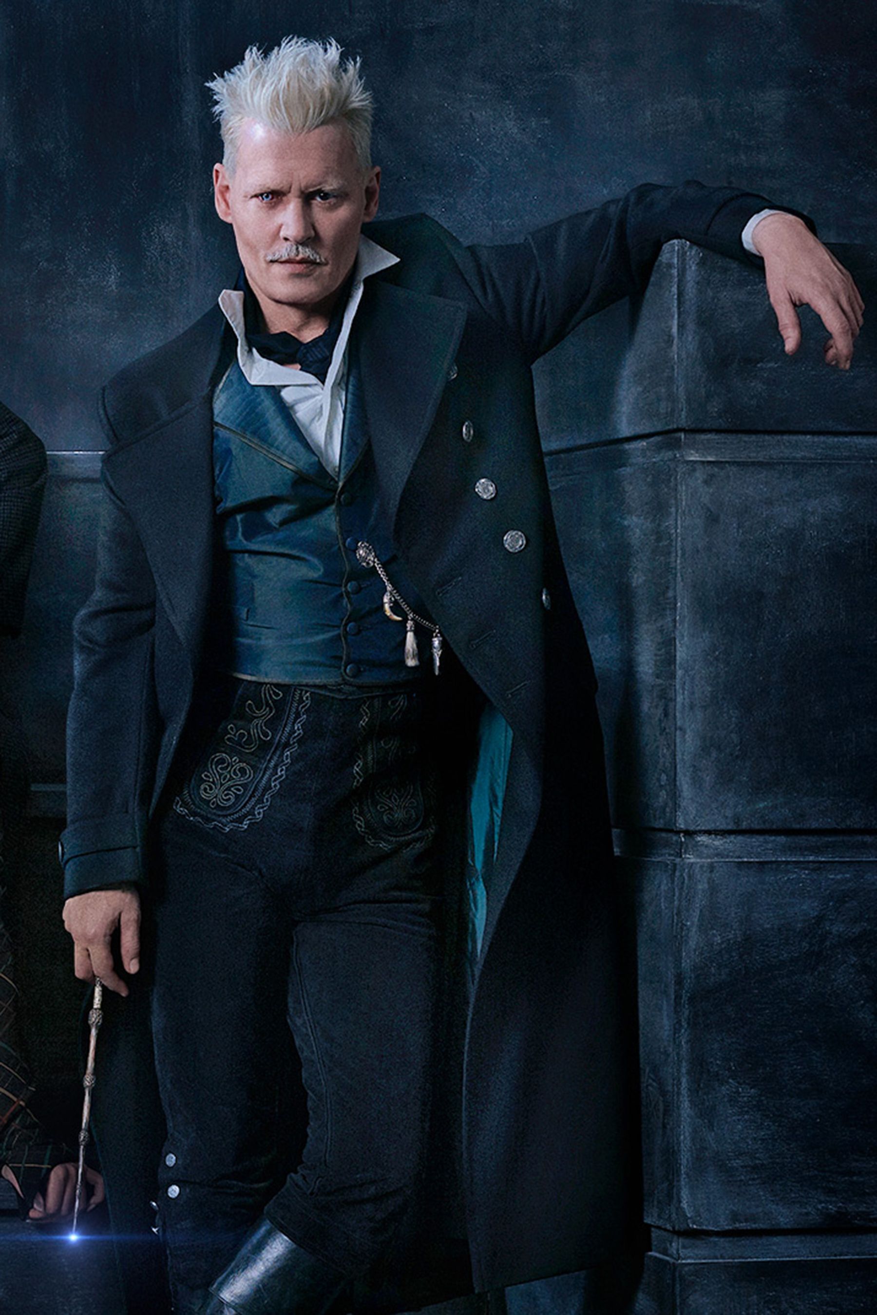 Johnny Depp In Fantastic Beasts The Crimes Of Grindelwald Wallpapers