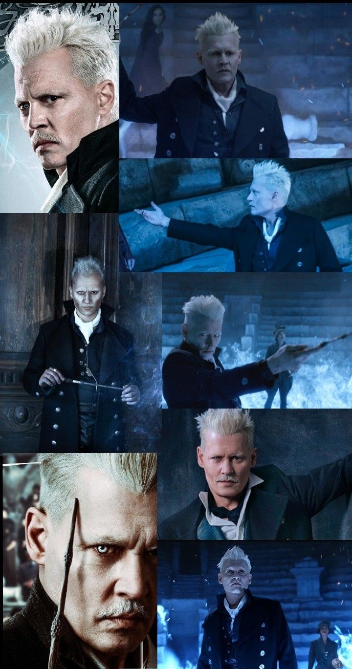 Johnny Depp In Fantastic Beasts The Crimes Of Grindelwald Wallpapers