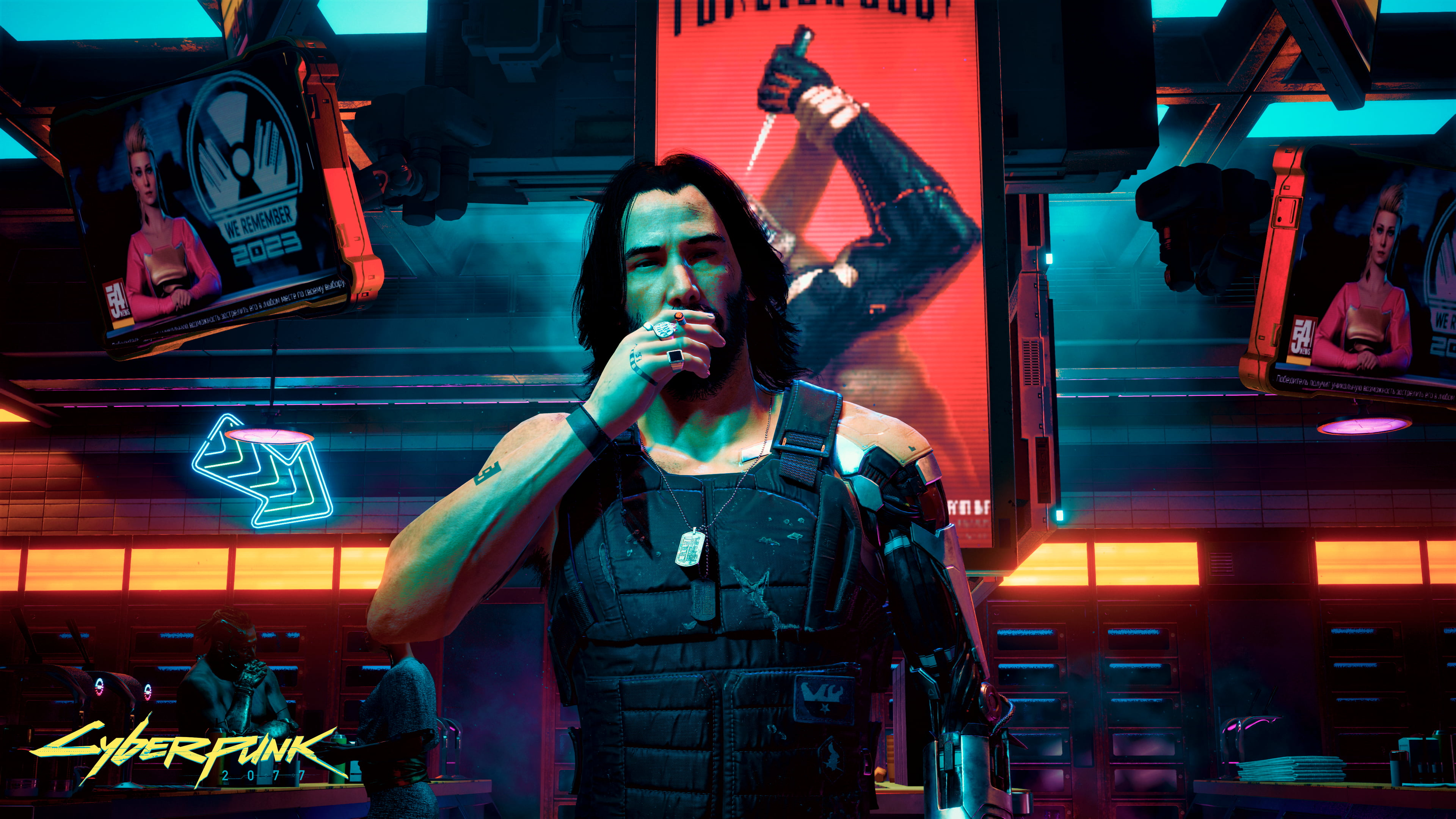 Johnny Silverhand  Cyberpunk Wallpapers