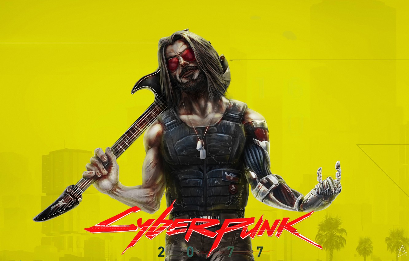 Johnny Silverhand Cool Cyberpunk Wallpapers