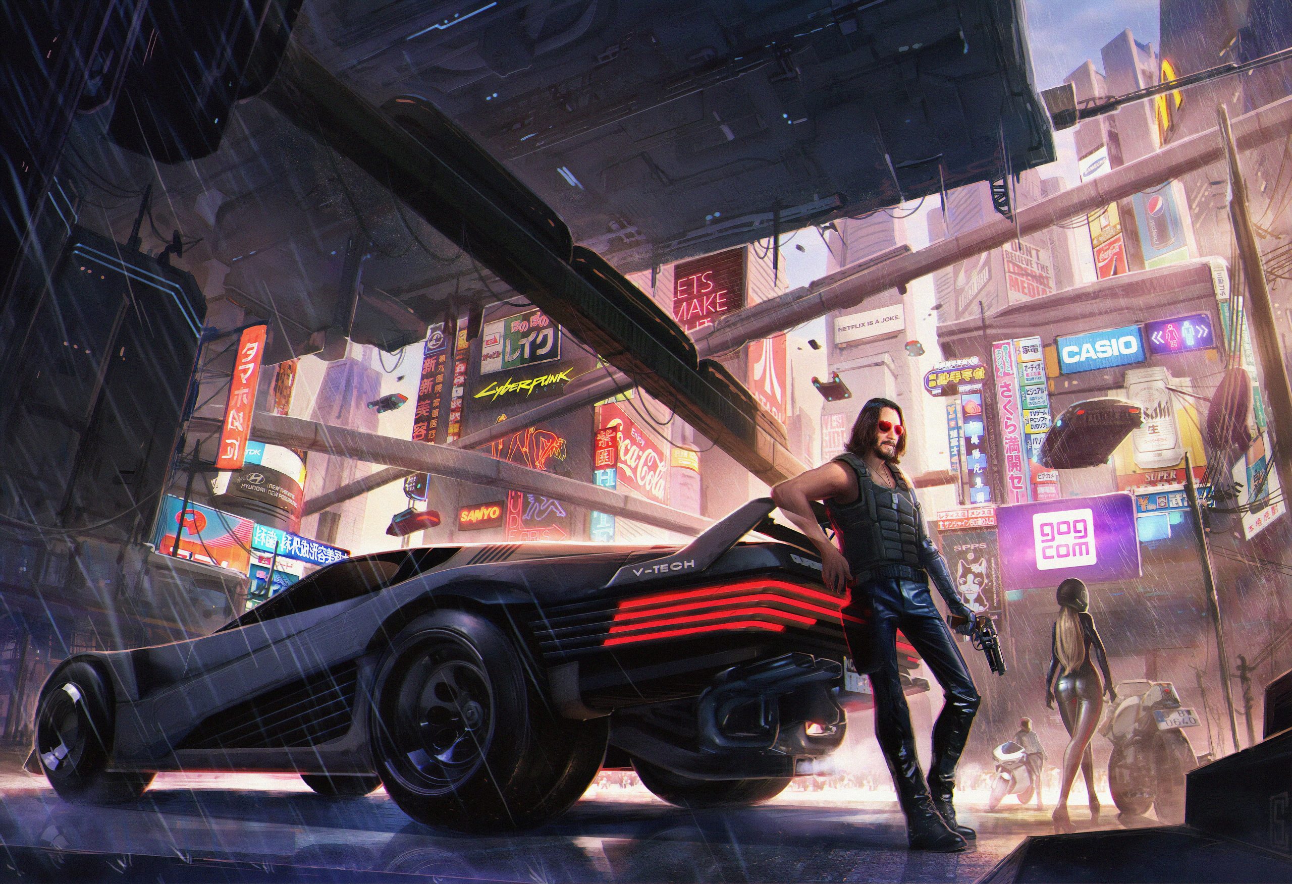 Johnny Silverhand Cyberpunk 2077 New Wallpapers