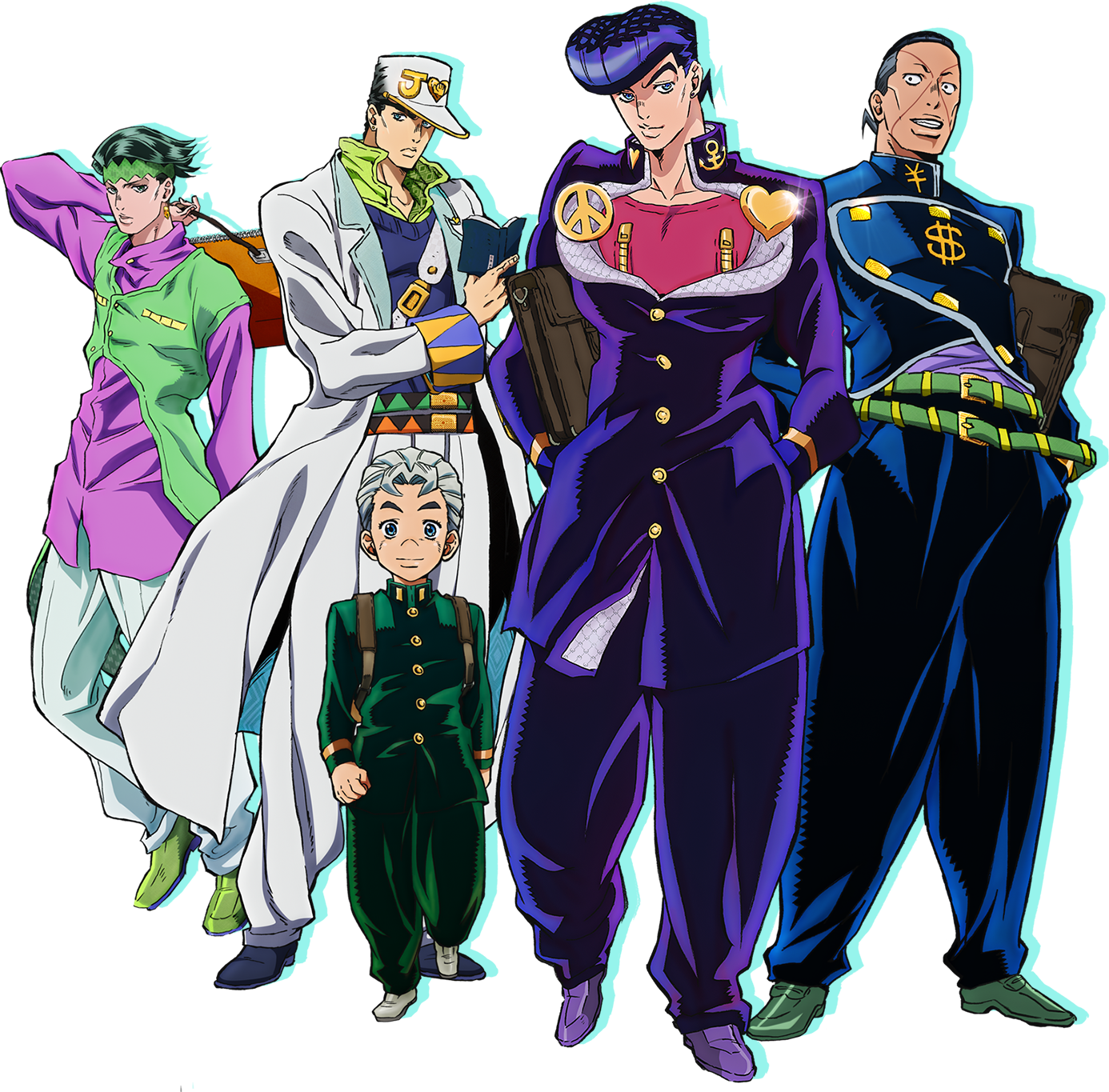 Jojo'S Bizarre Adventure All Characters Wallpapers