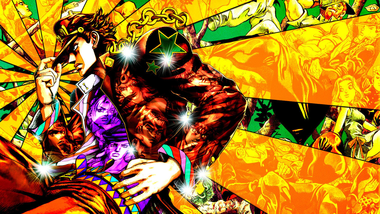 Jojo'S Bizarre Adventure Golden Wind Art Wallpapers