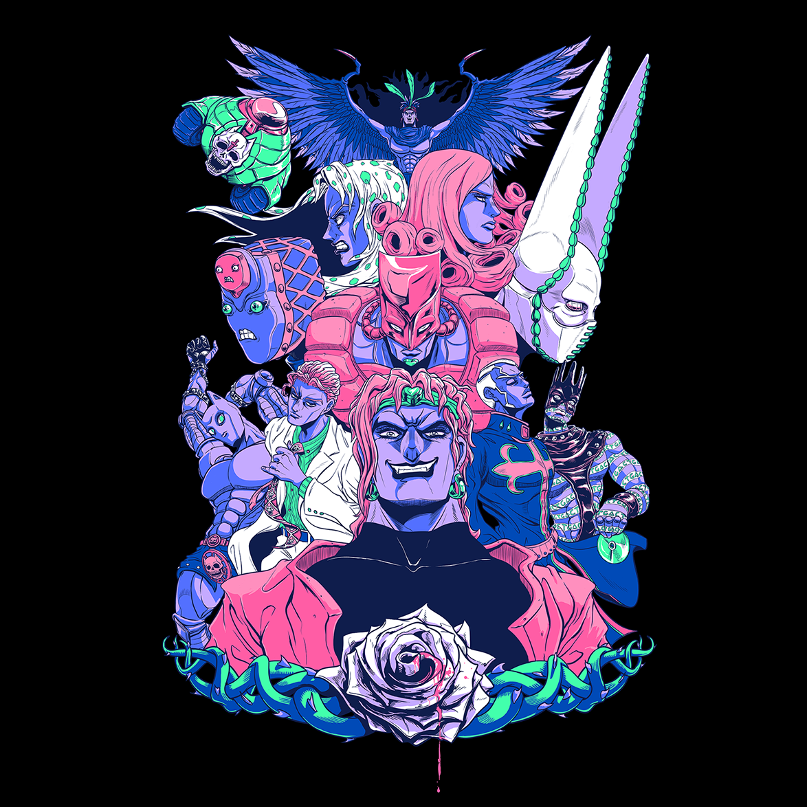 Jojo'S Bizarre Adventure Phone Wallpapers