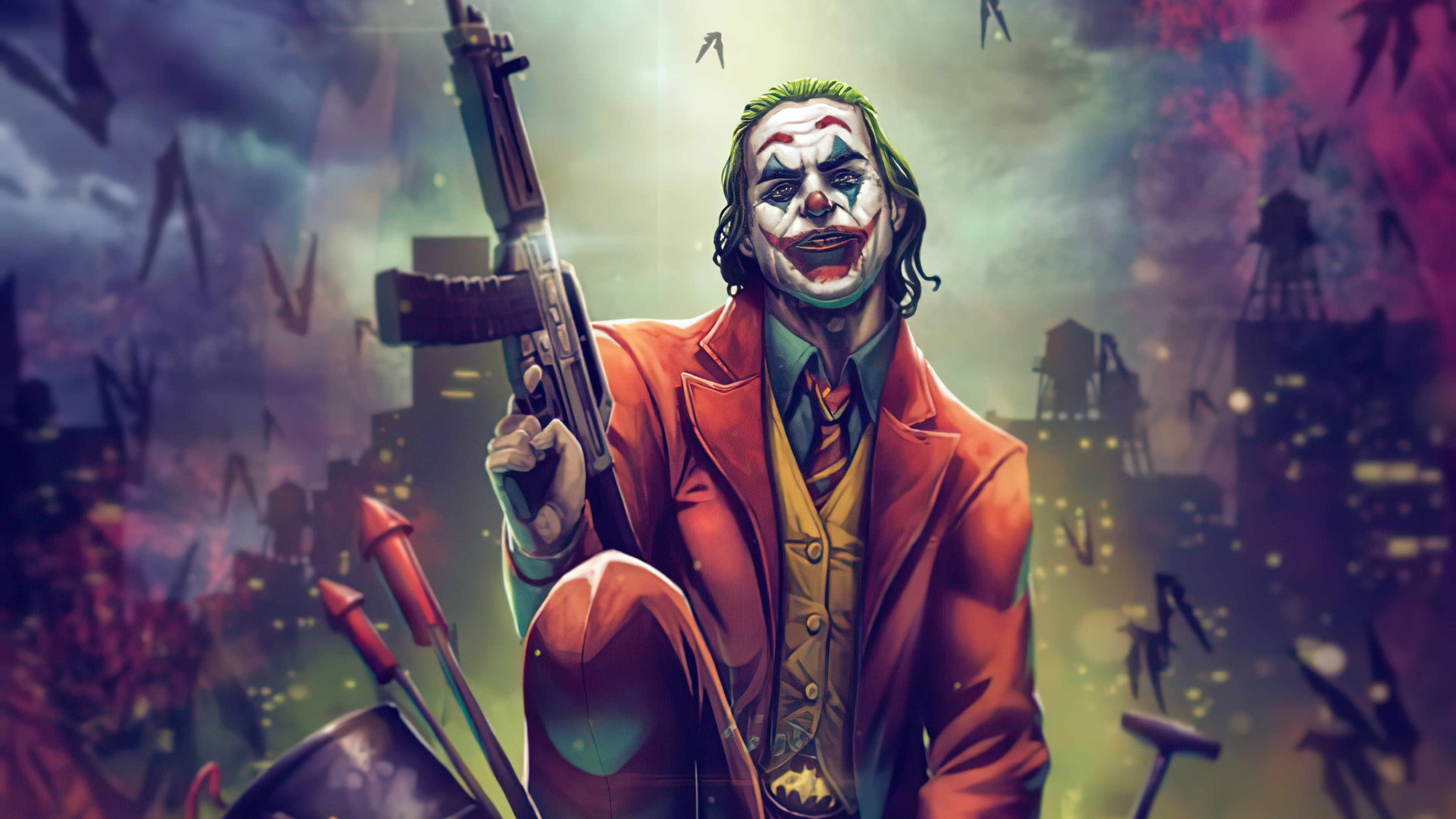 Joker 4K Art Wallpapers