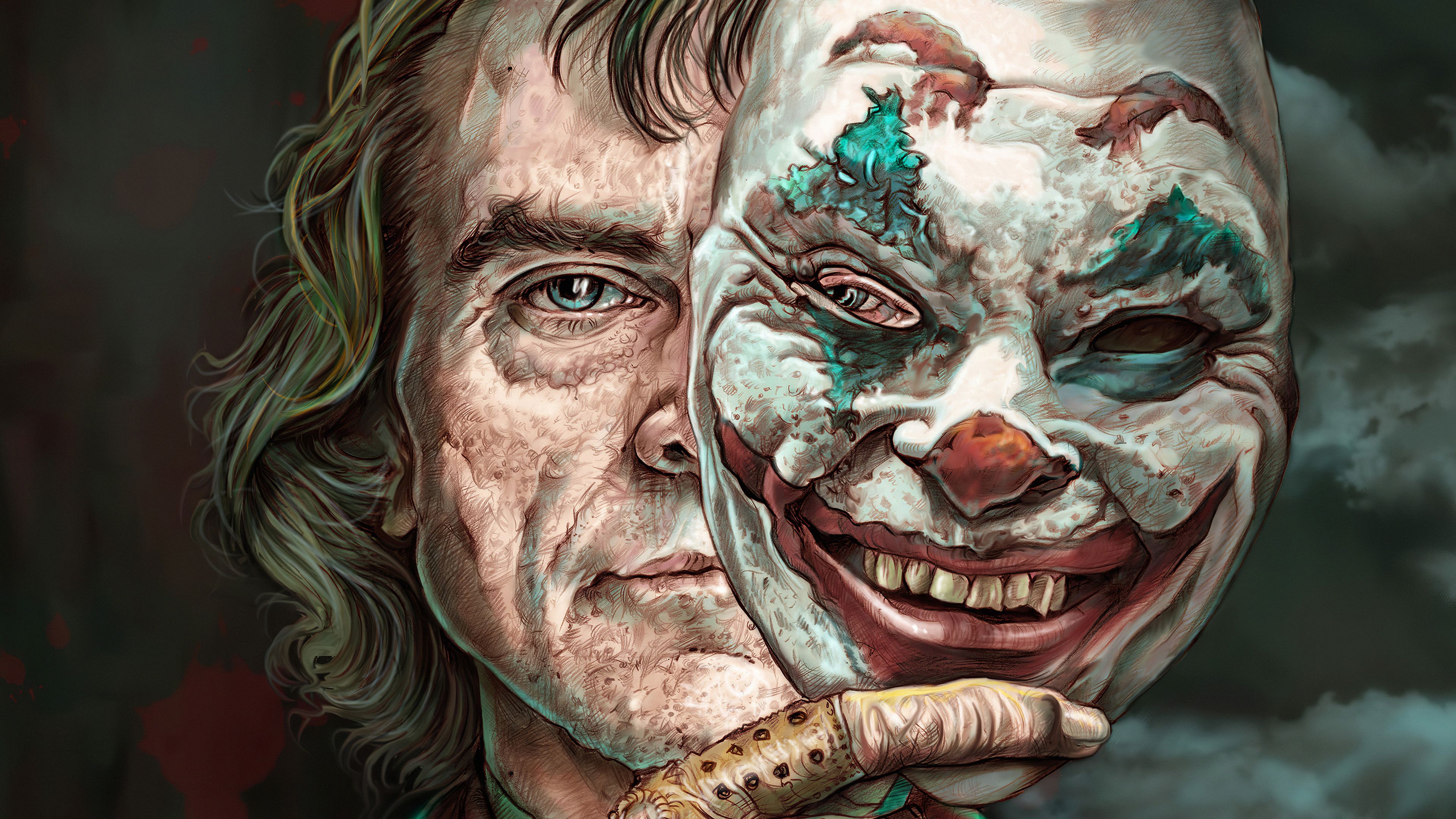 Joker 4K Face Wallpapers