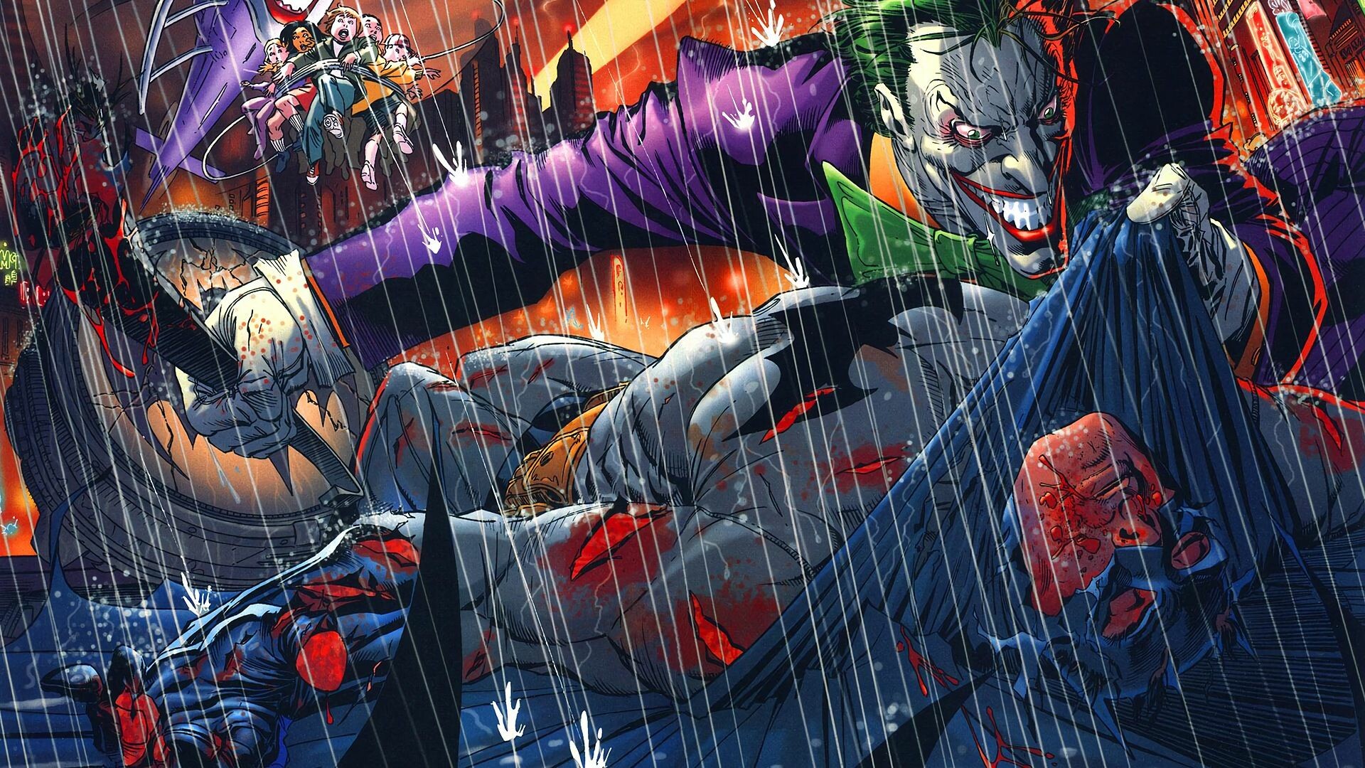 Joker And Batman Dc Comic Wallpapers