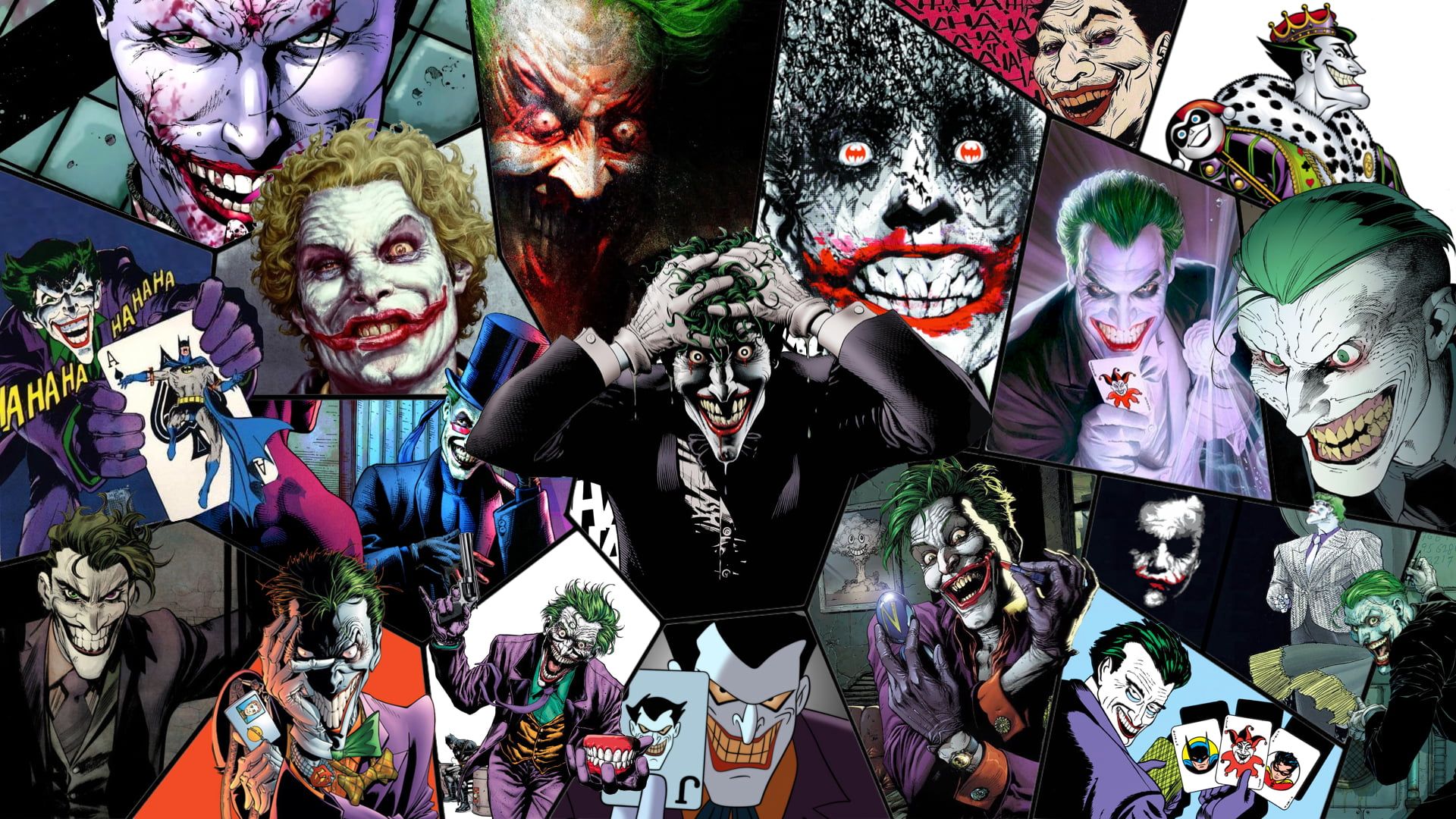 Joker Collage Wallpapers