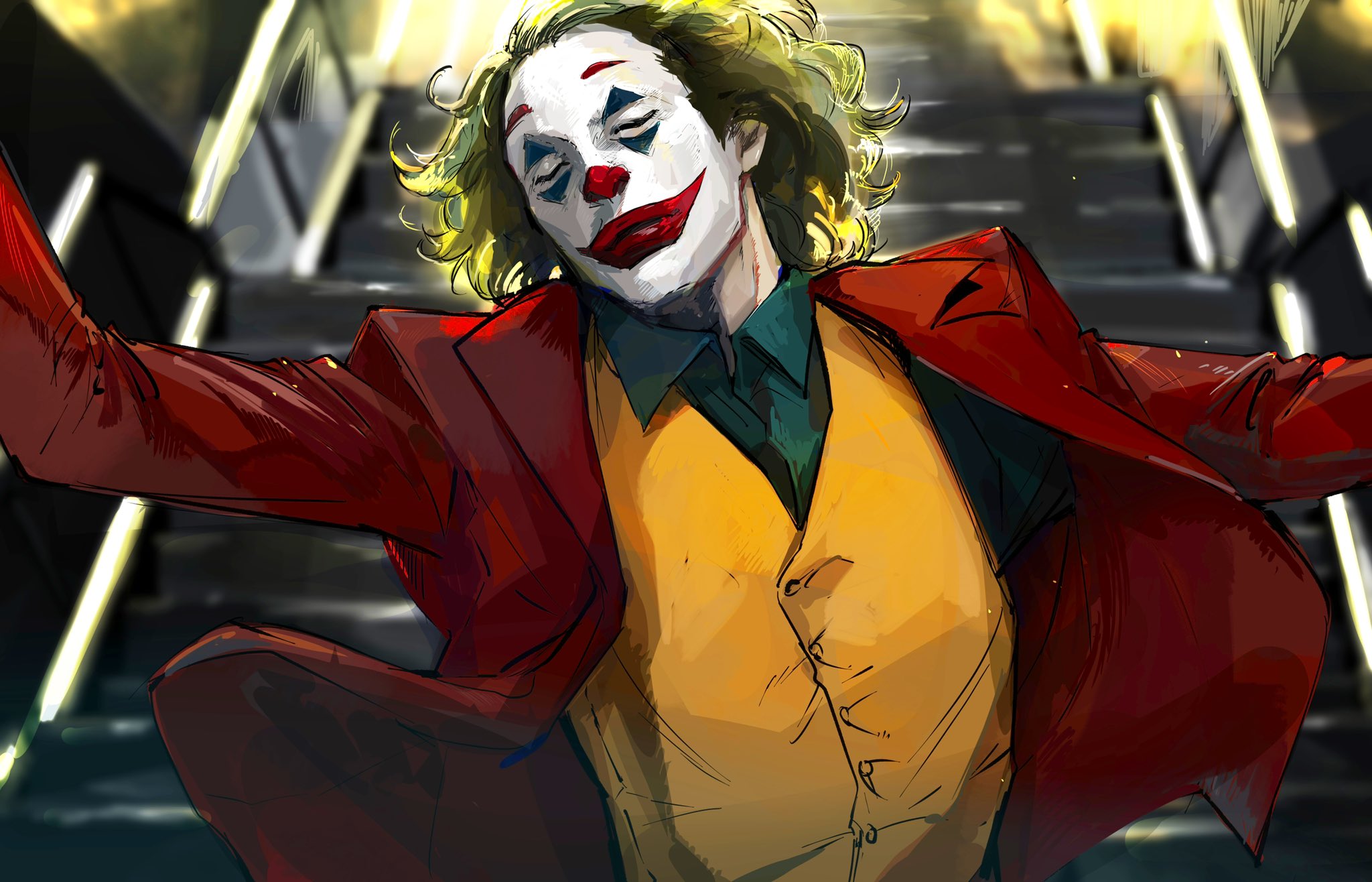 Joker Dancing Art Wallpapers