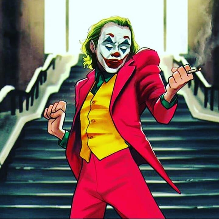 Joker Dancing On Stairs Wallpapers