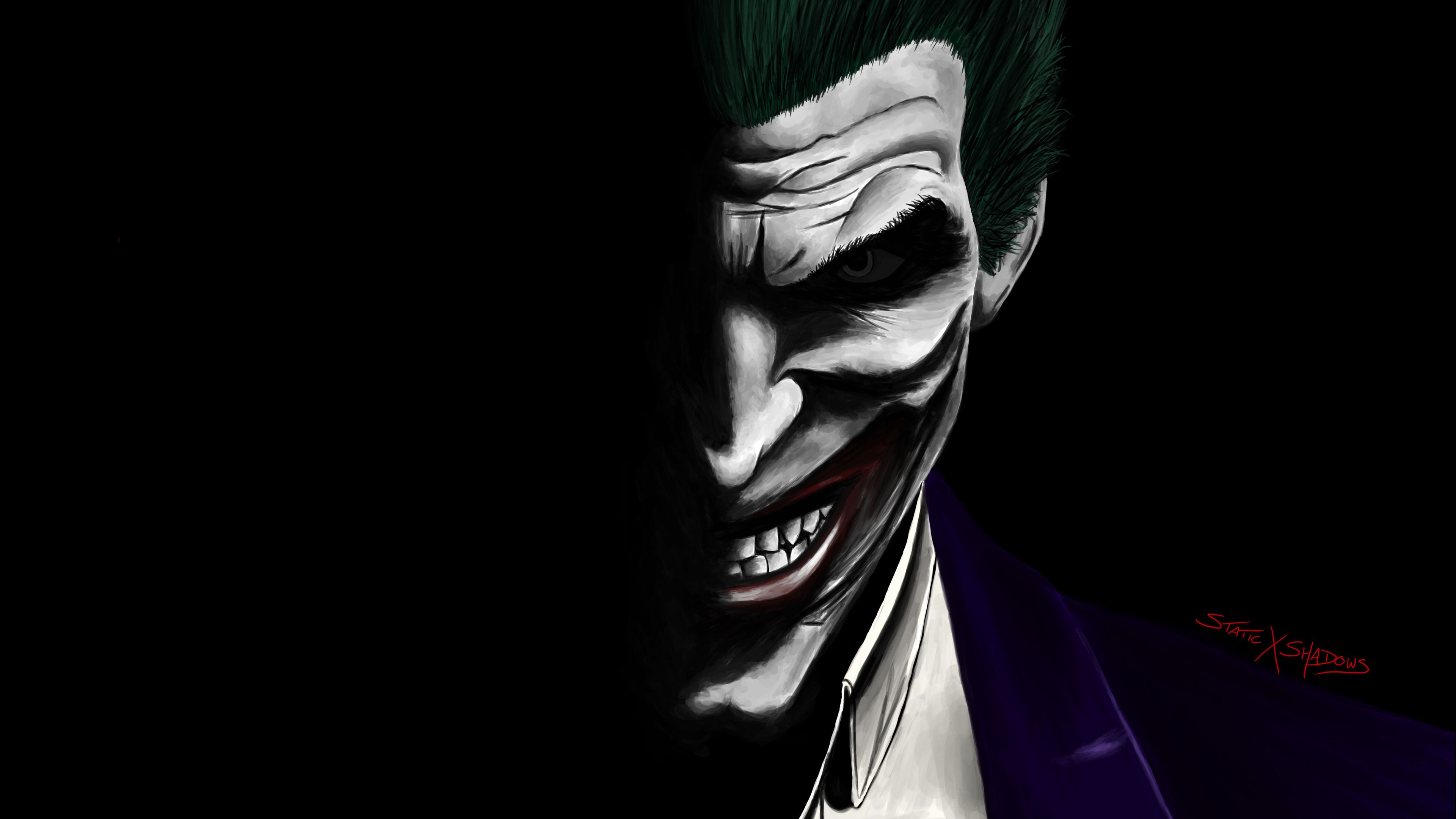 Joker Dc Comic Digital 4K Wallpapers