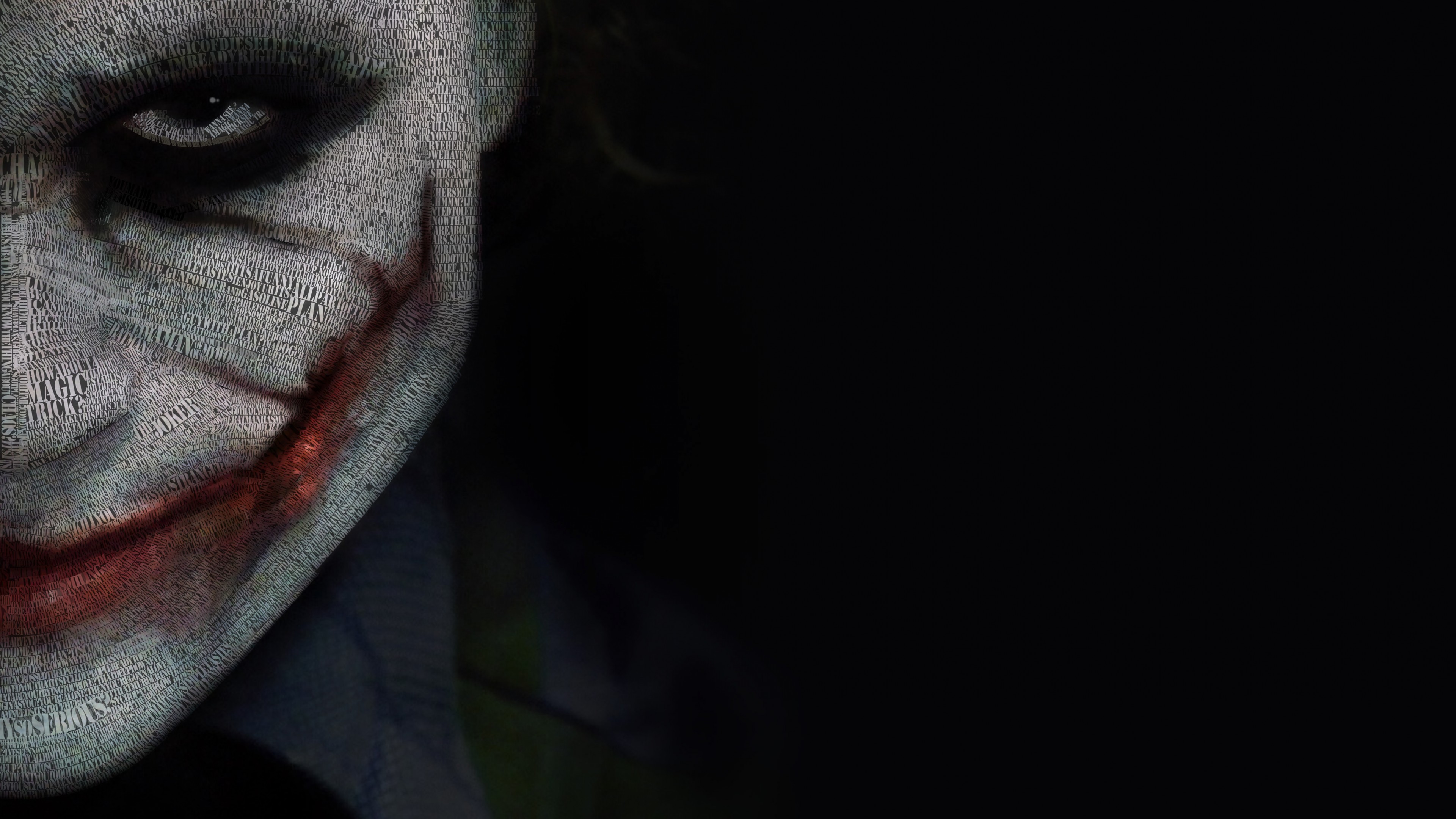 Joker Headshot Minimal Wallpapers