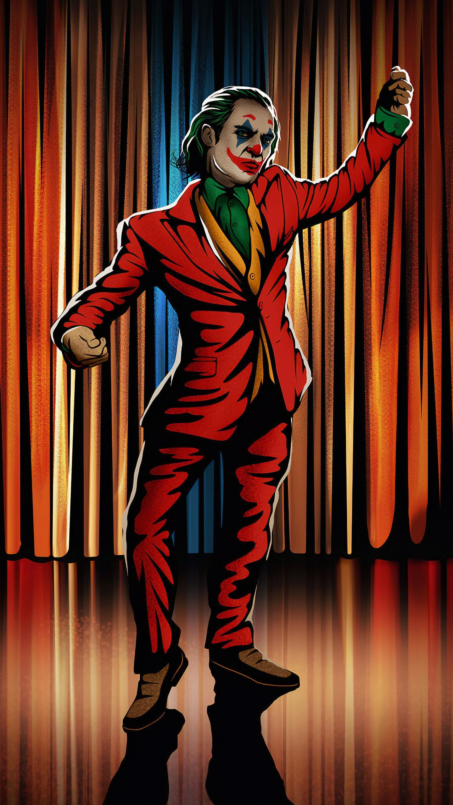 Joker Minimal Dance Wallpapers