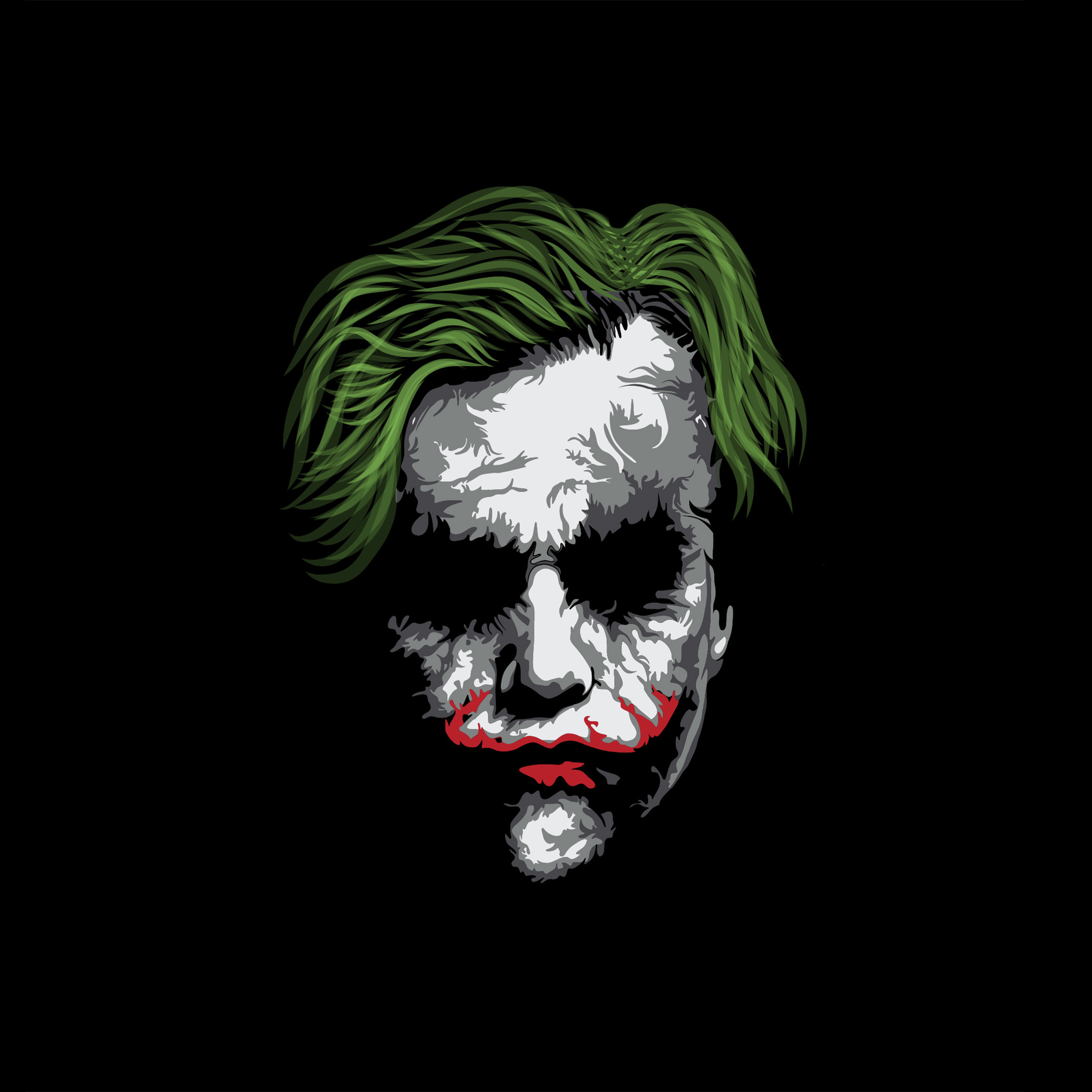 Joker Minimalist Face Wallpapers